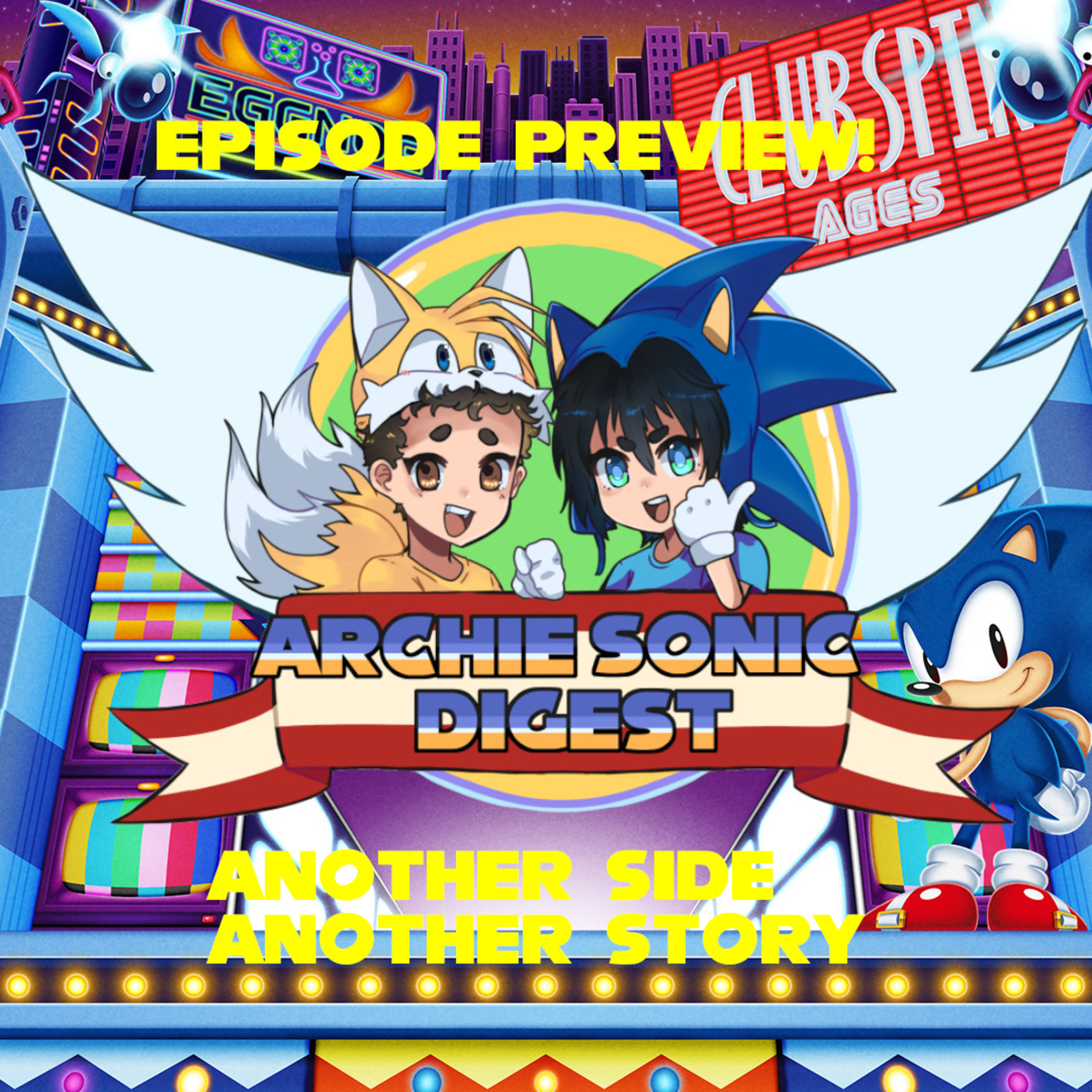 Inside Outside Go Sonic! | Archie Sonic Digest: Another Side Another Story - Episode 1 episode artwork