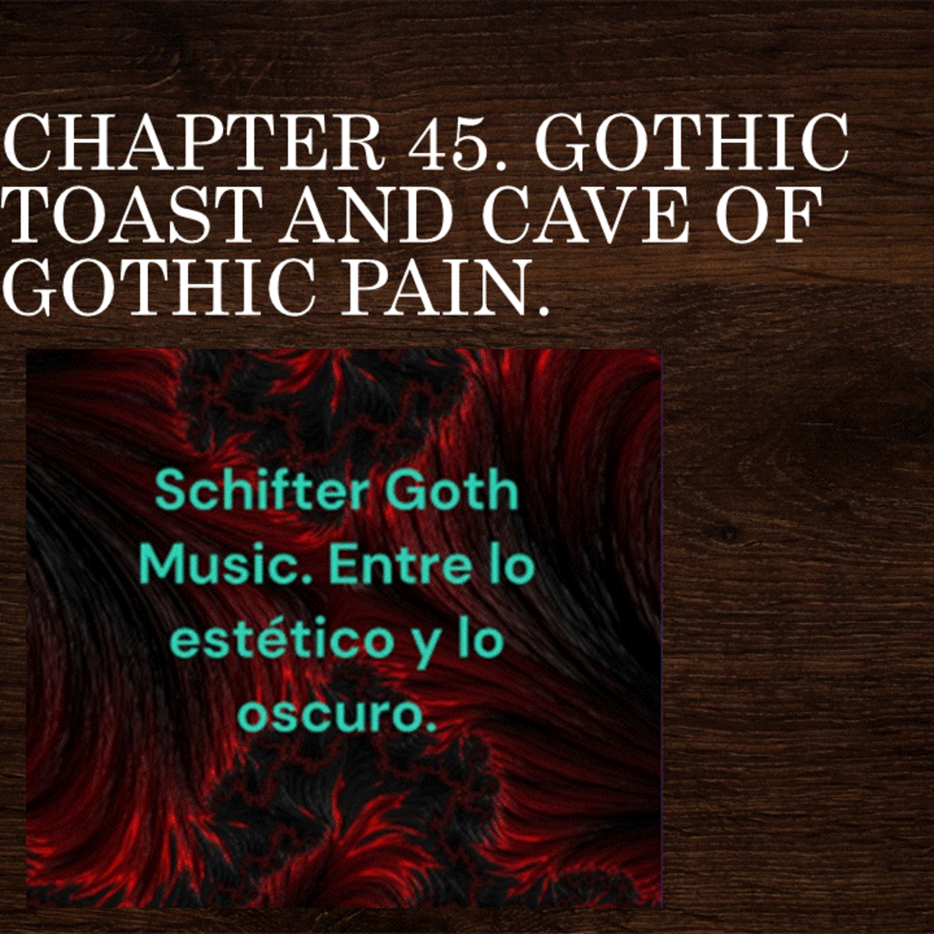 Schifter Goth Music. Entre lo estético y lo oscuro.