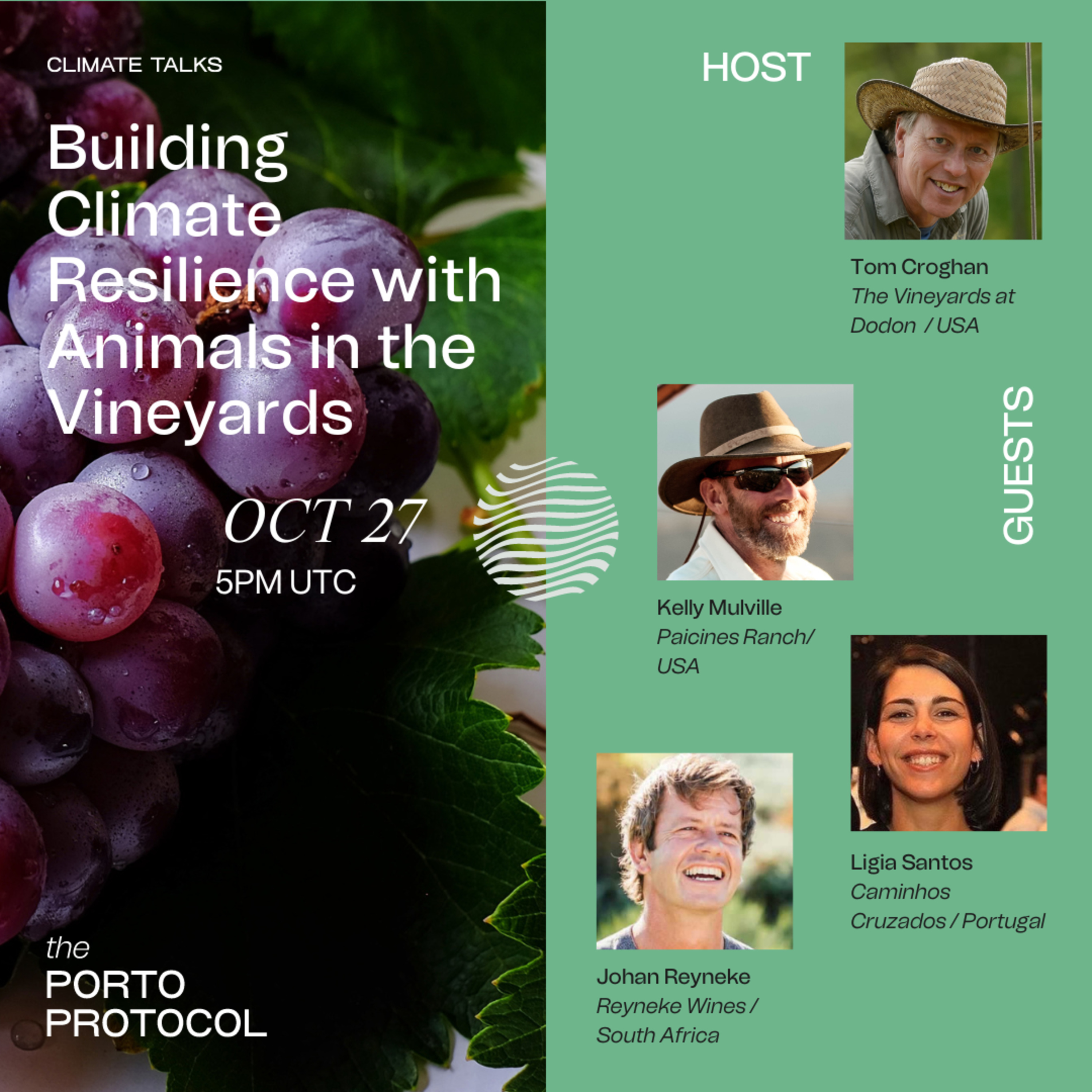 Building Climate Resilience with Animals in the Vineyards - Climate Talk by Porto Protocol episode artwork