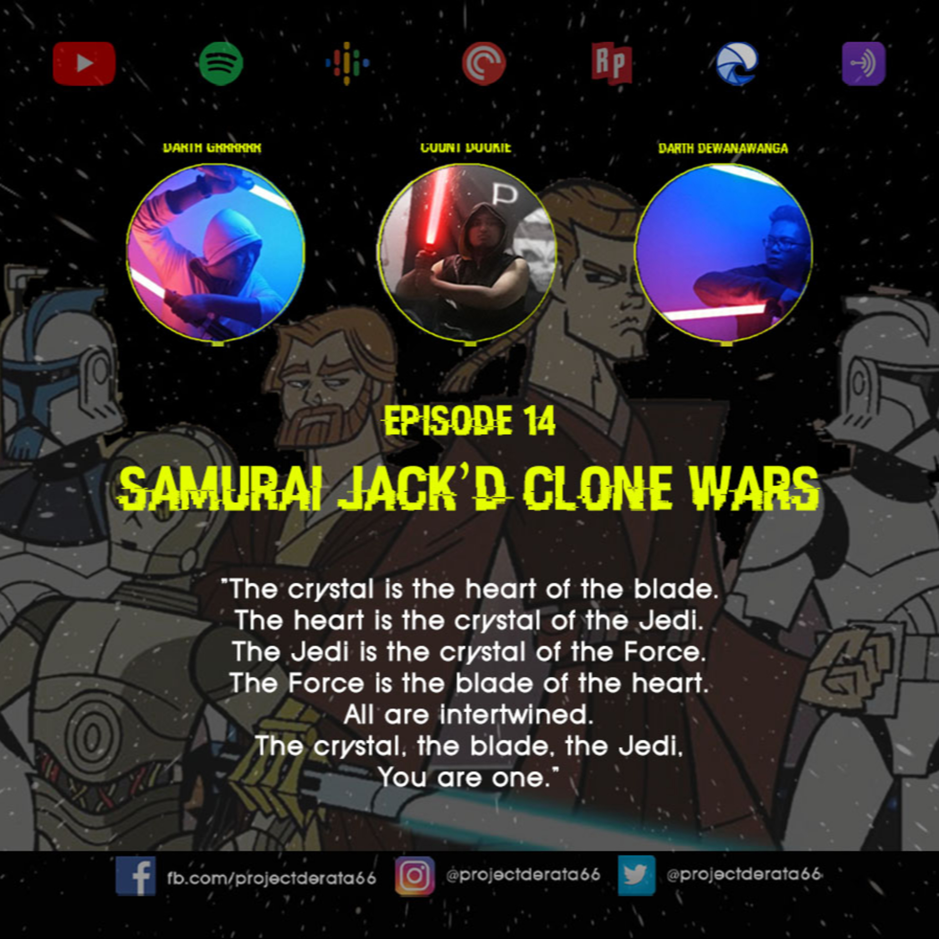 E14: Samurai Jack'd Clone Wars episode artwork