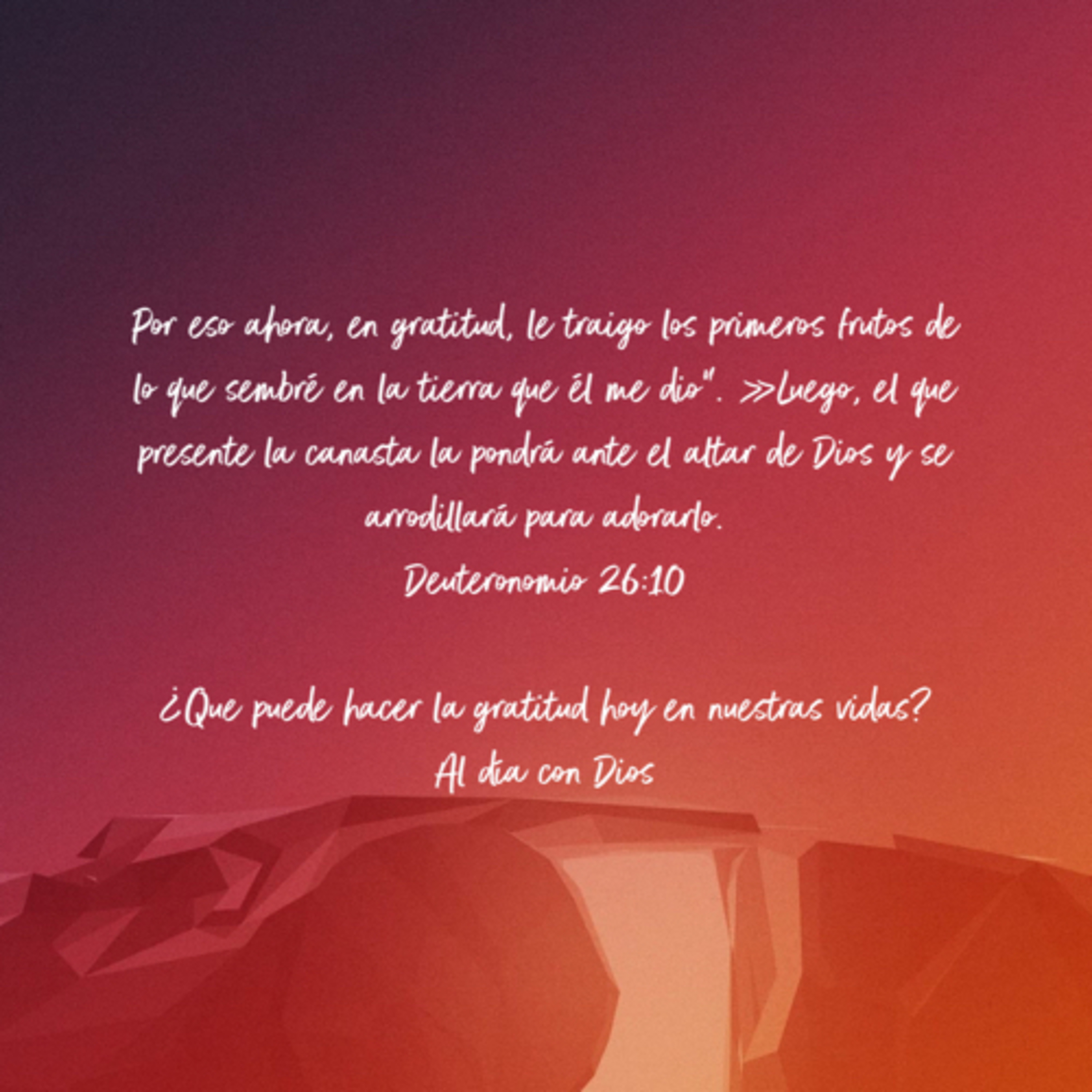 Portada de Al día con Dios