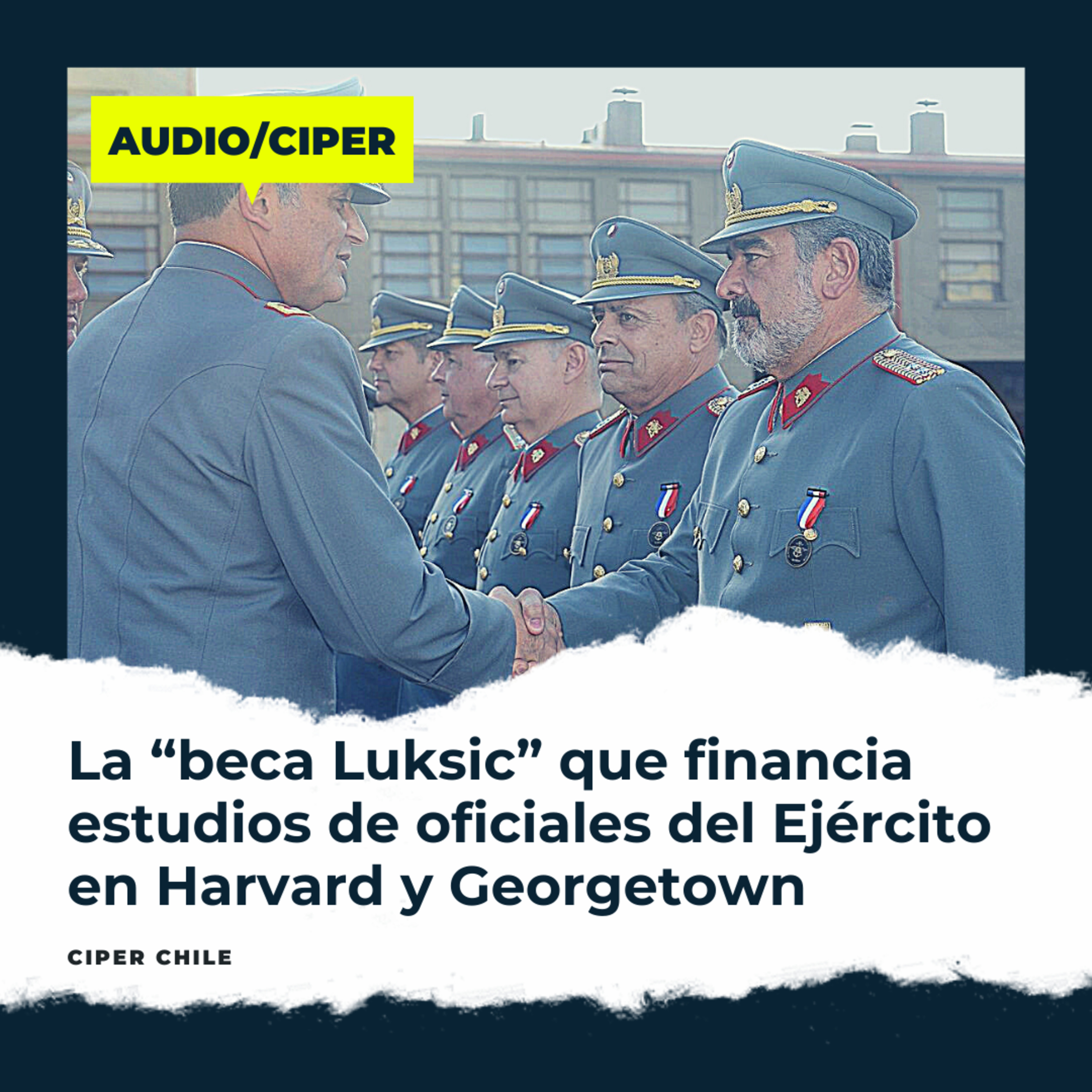 La “beca Luksic” que financia estudios de oficiales del Ejército en Harvard y Georgetown