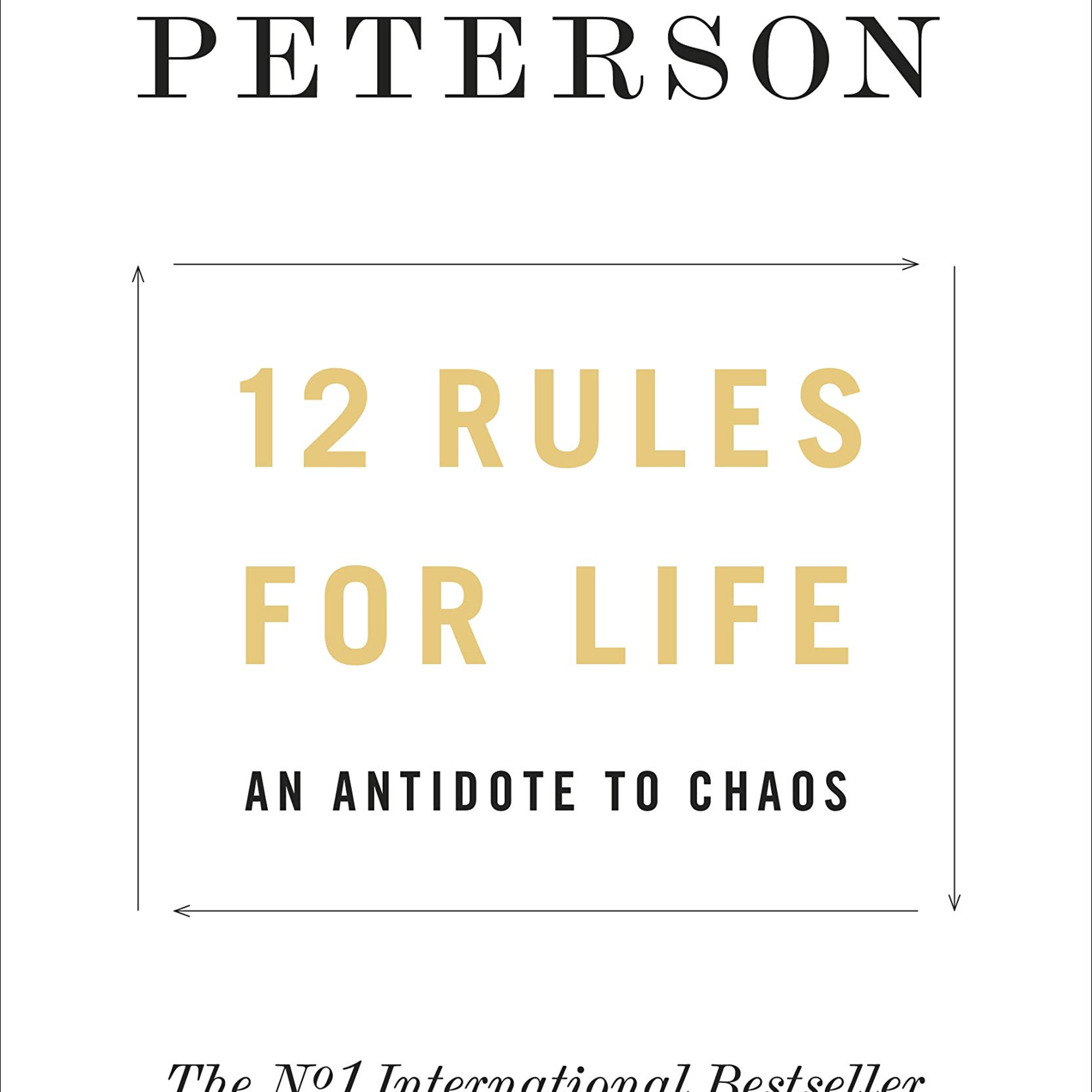 12 rules of Life -Jordan B peterson.