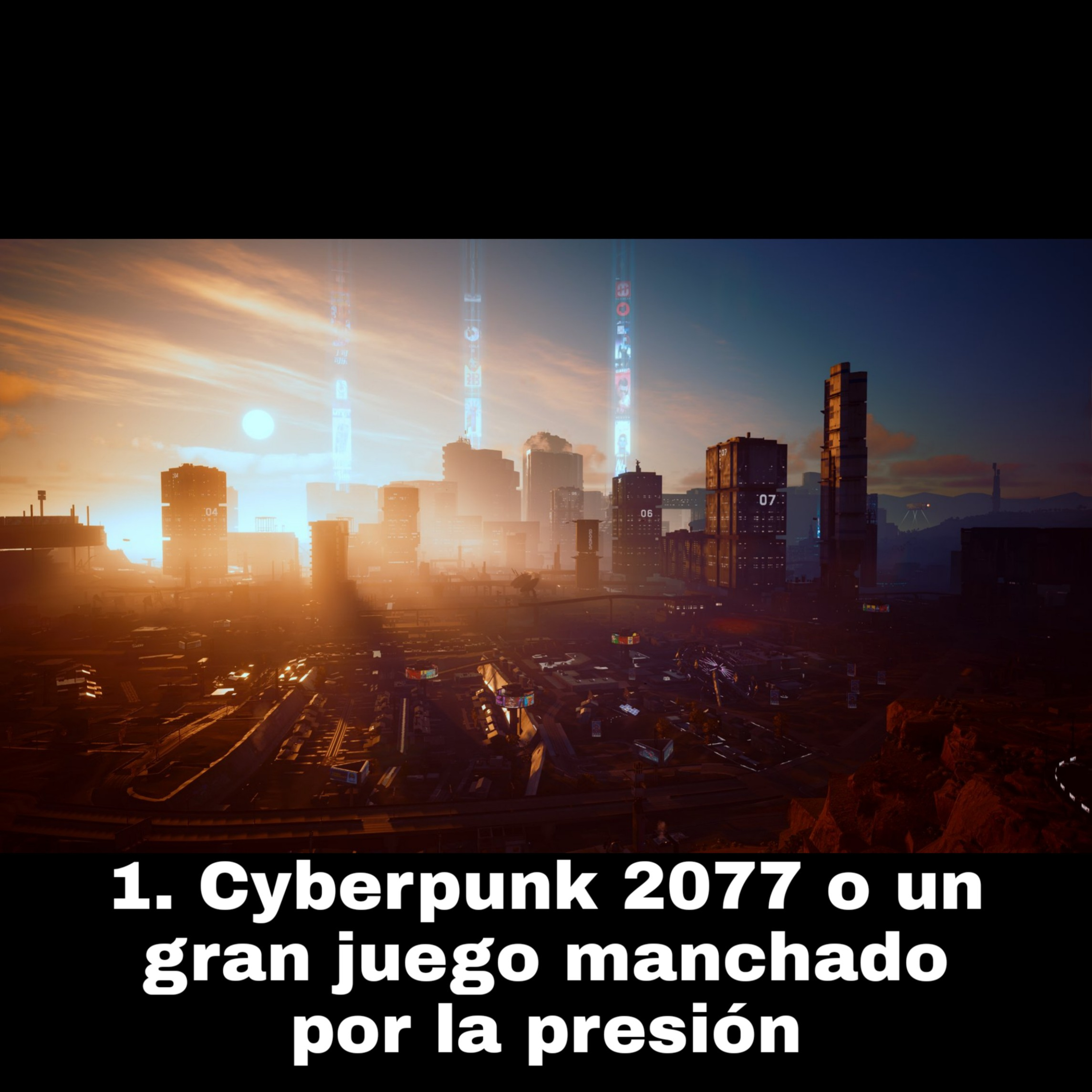 1. Cyberpunk 2077 o un gran juego manchado por la presión  episode artwork