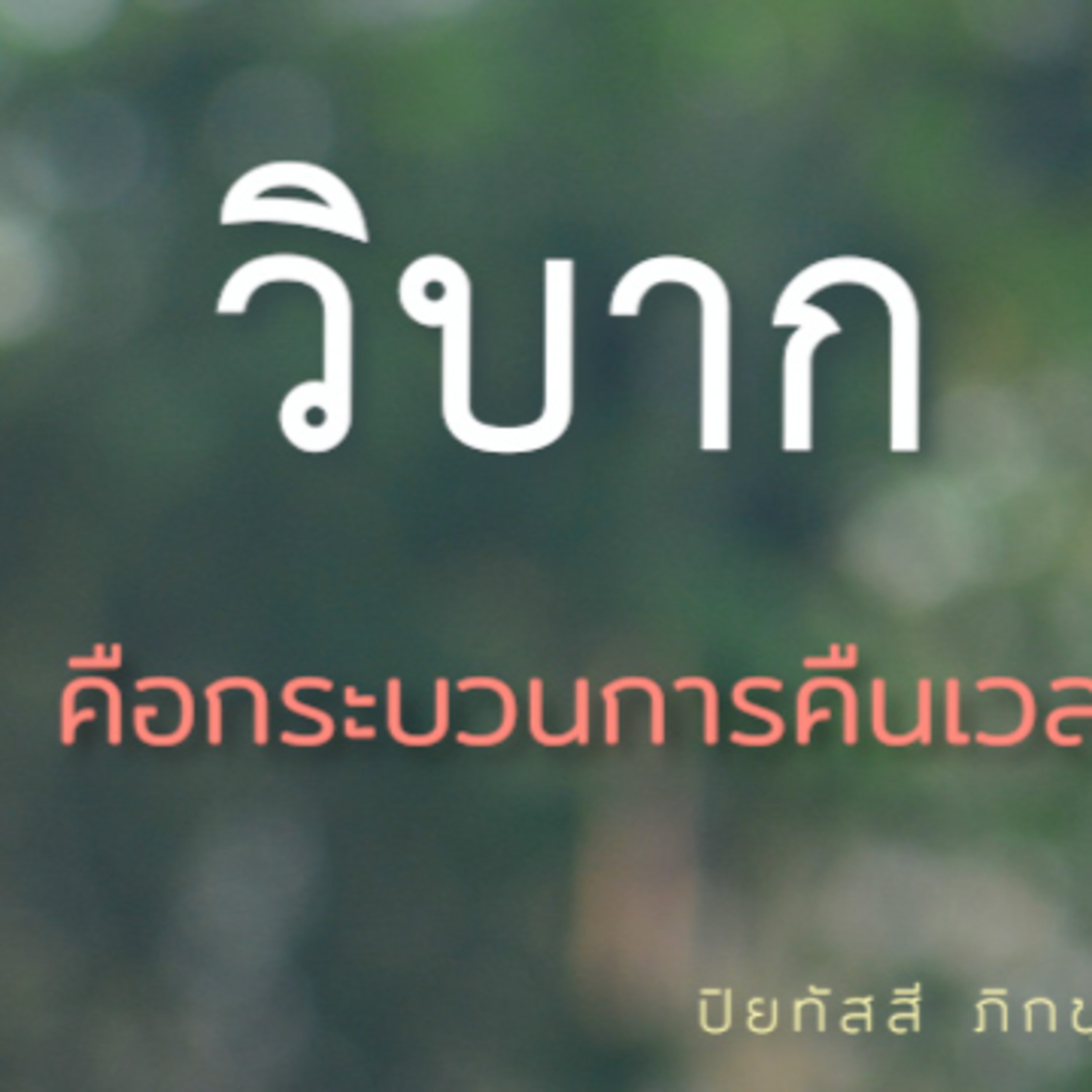 วิบาก คือกระบวนการคืนเวลาให้กับโลก Group Sitting 2022-10-02 episode artwork