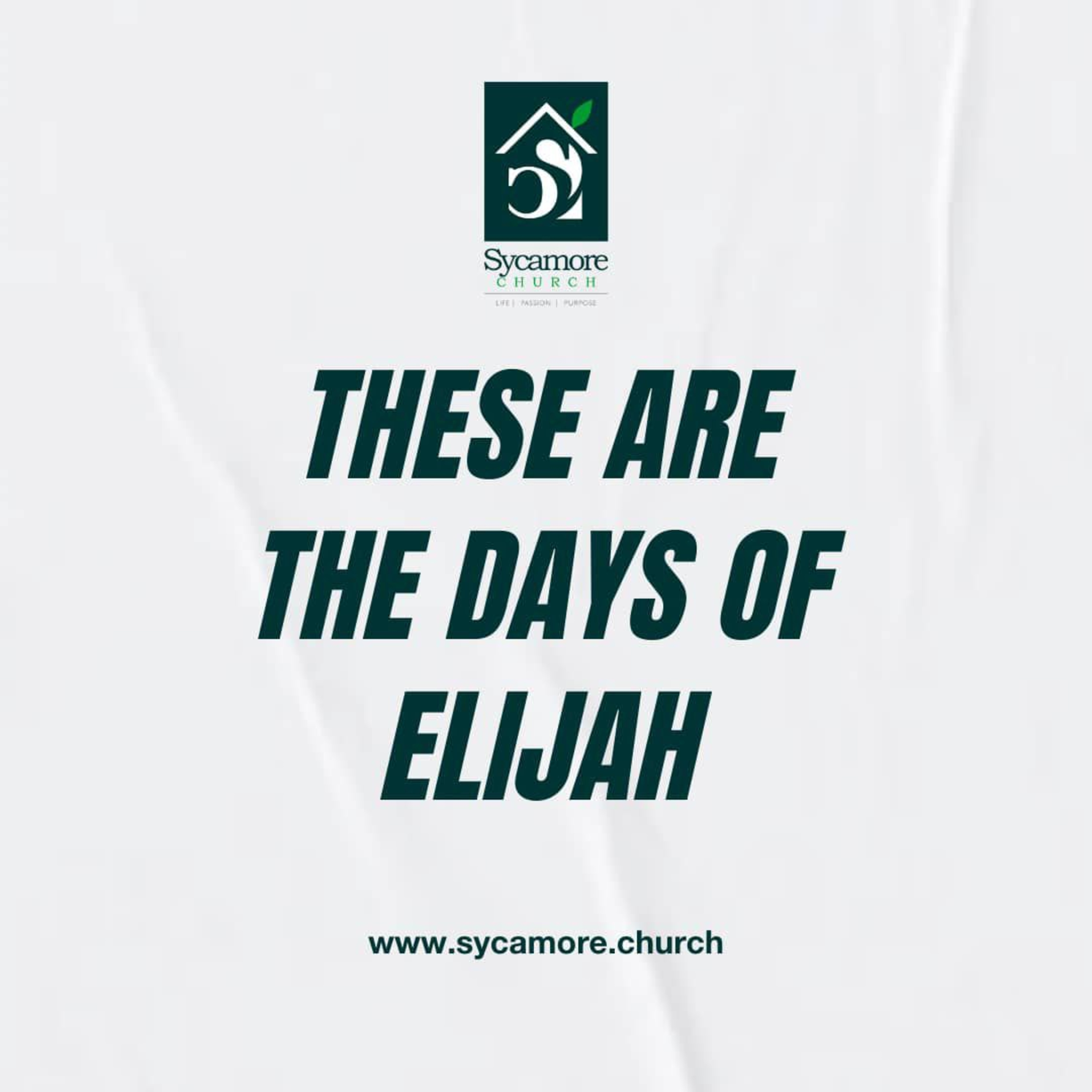 These Are The Days of Elijah | Pastor Femi Osunnuyi | Sycamore Church episode artwork