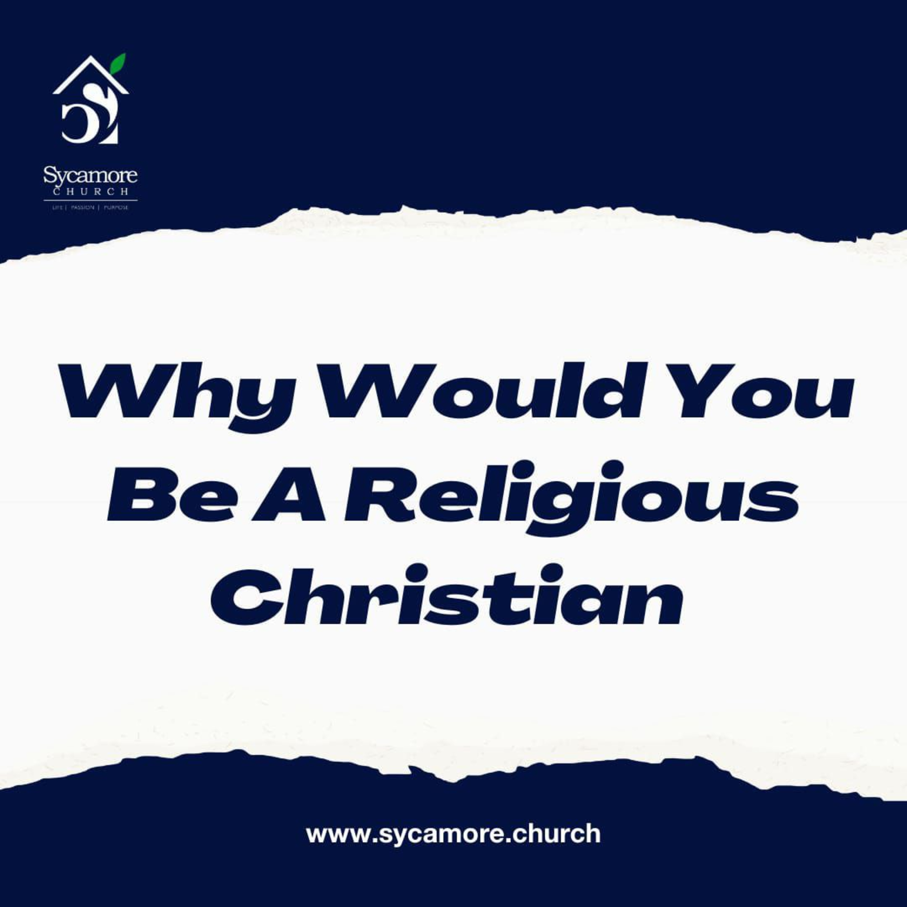 Why Would You Be a Religious Christian? | Pastor Tolulope Moody | Sycamore Church episode artwork