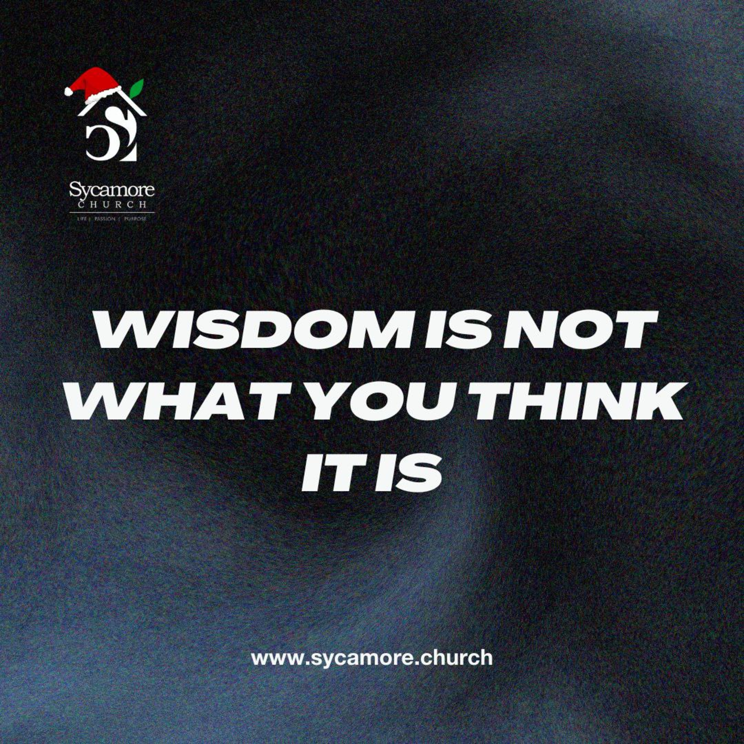Wisdom Is Not What You Think It Is | Pastor Tolulope Moody | Sycamore Church episode artwork