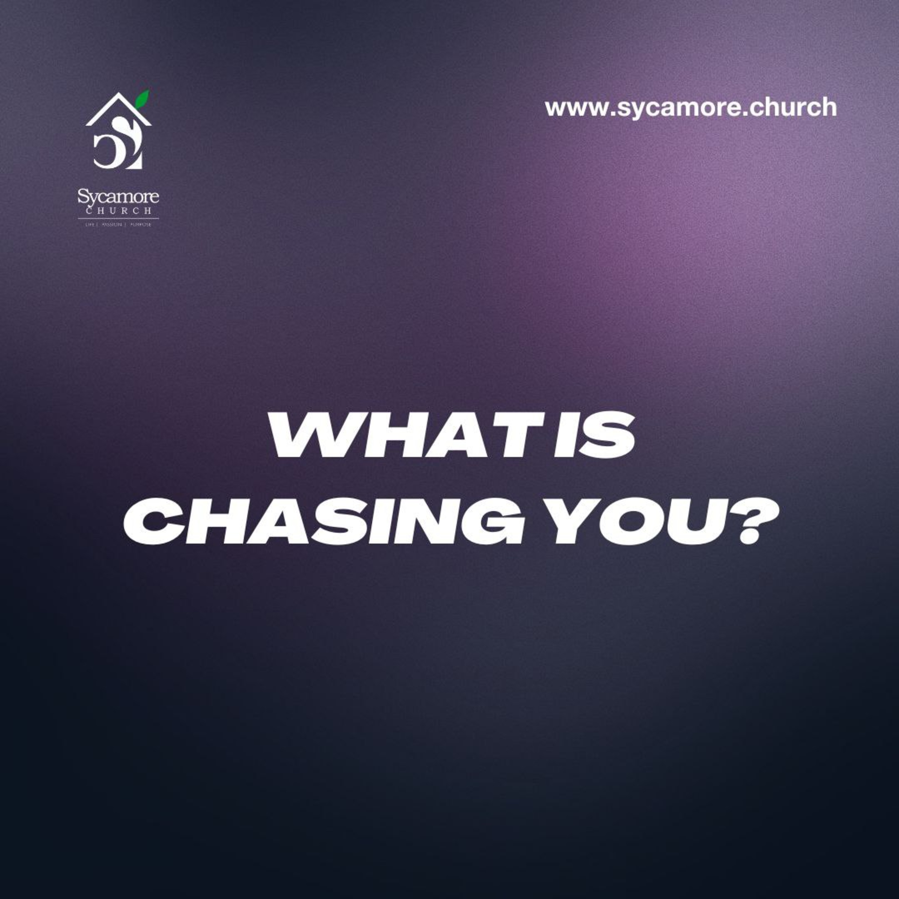 What Is Chasing You? | Pastor Tolulope Moody | Sycamore Church episode artwork
