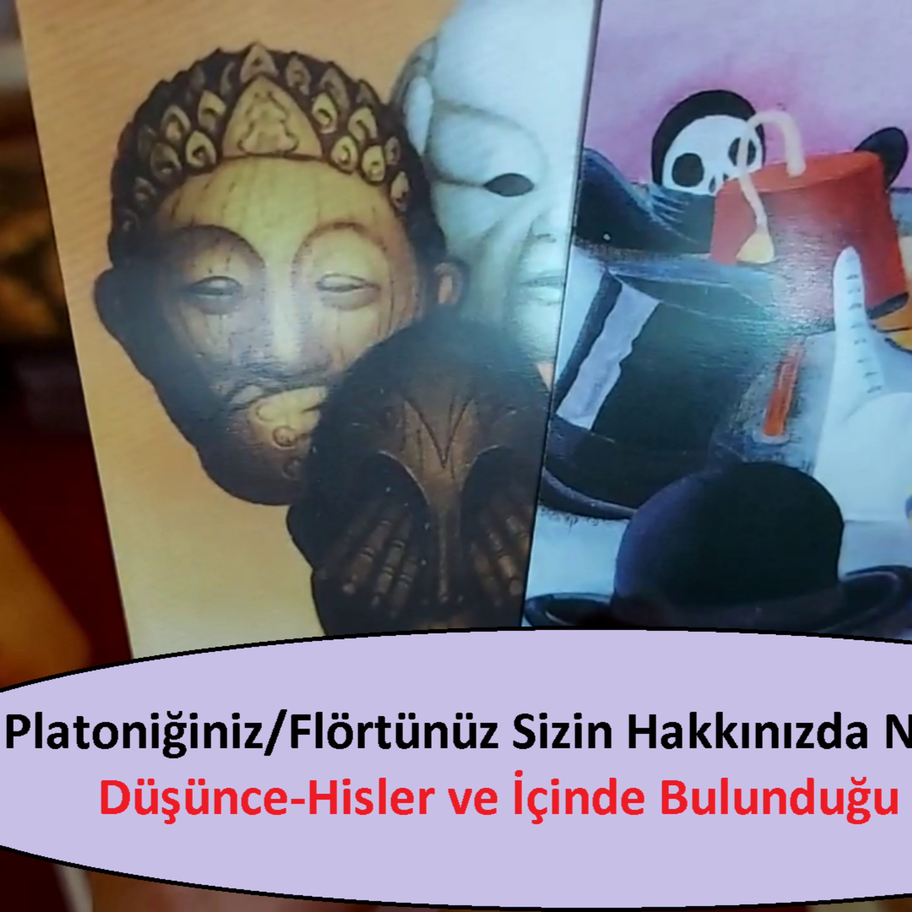 Platoniğiniz/Flörtünüz Sizin Hakkınızda Ne Düşünüyor?Hisleri Var Mı?Hangi Durumda?Deste Seç 💛💚 episode artwork