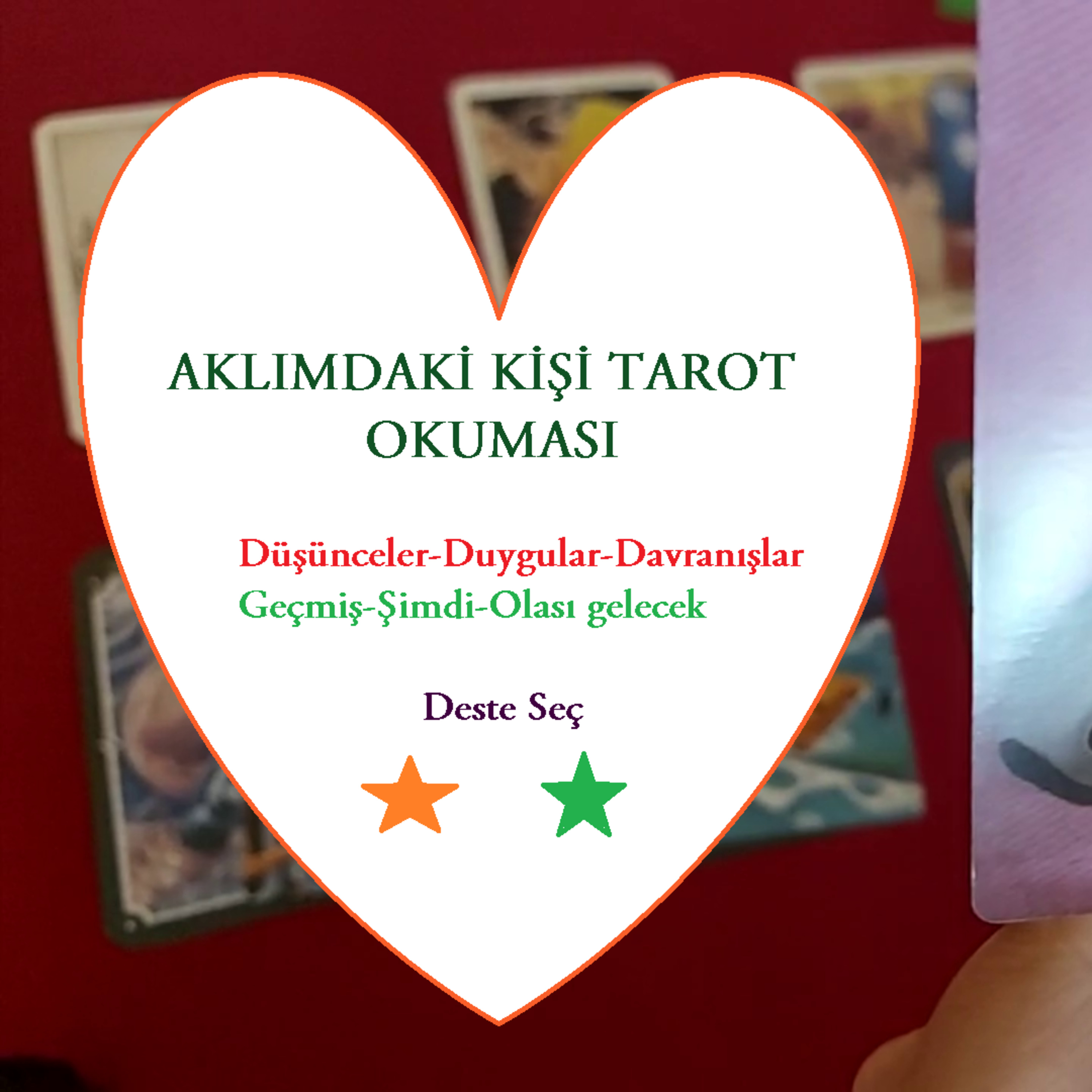 Aklınızdaki Kişi Ve Sizin Düşünce,Duygu Ve Tavrınız Hakkında Kartlar Ne Söylüyor?Tarot Deste Seç 🧡💚 episode artwork