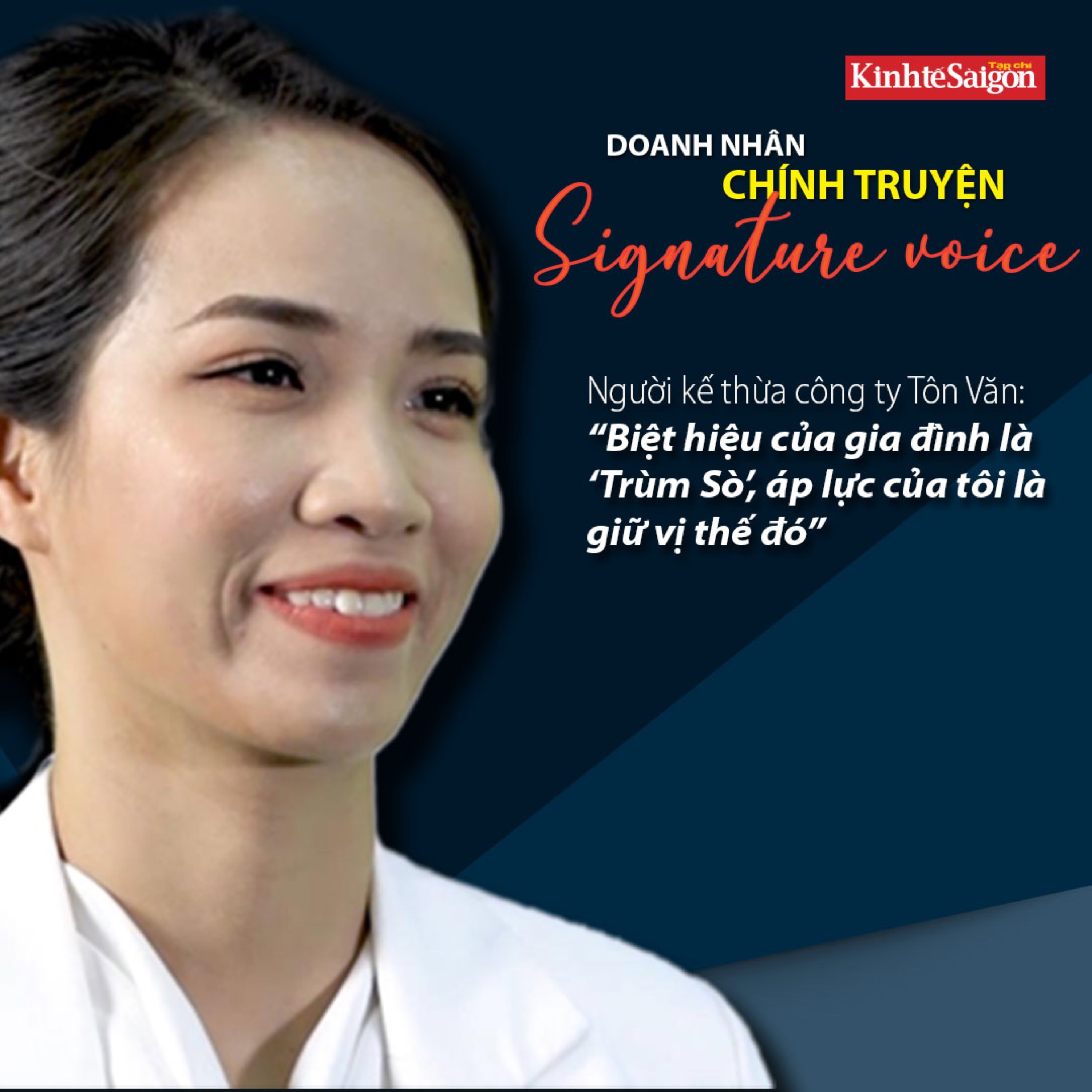 Người kế thừa công ty Tôn Văn: 'Biệt hiệu của gia đình là 'Trùm Sò', áp lực của tôi là giữ vị thế đó' episode artwork