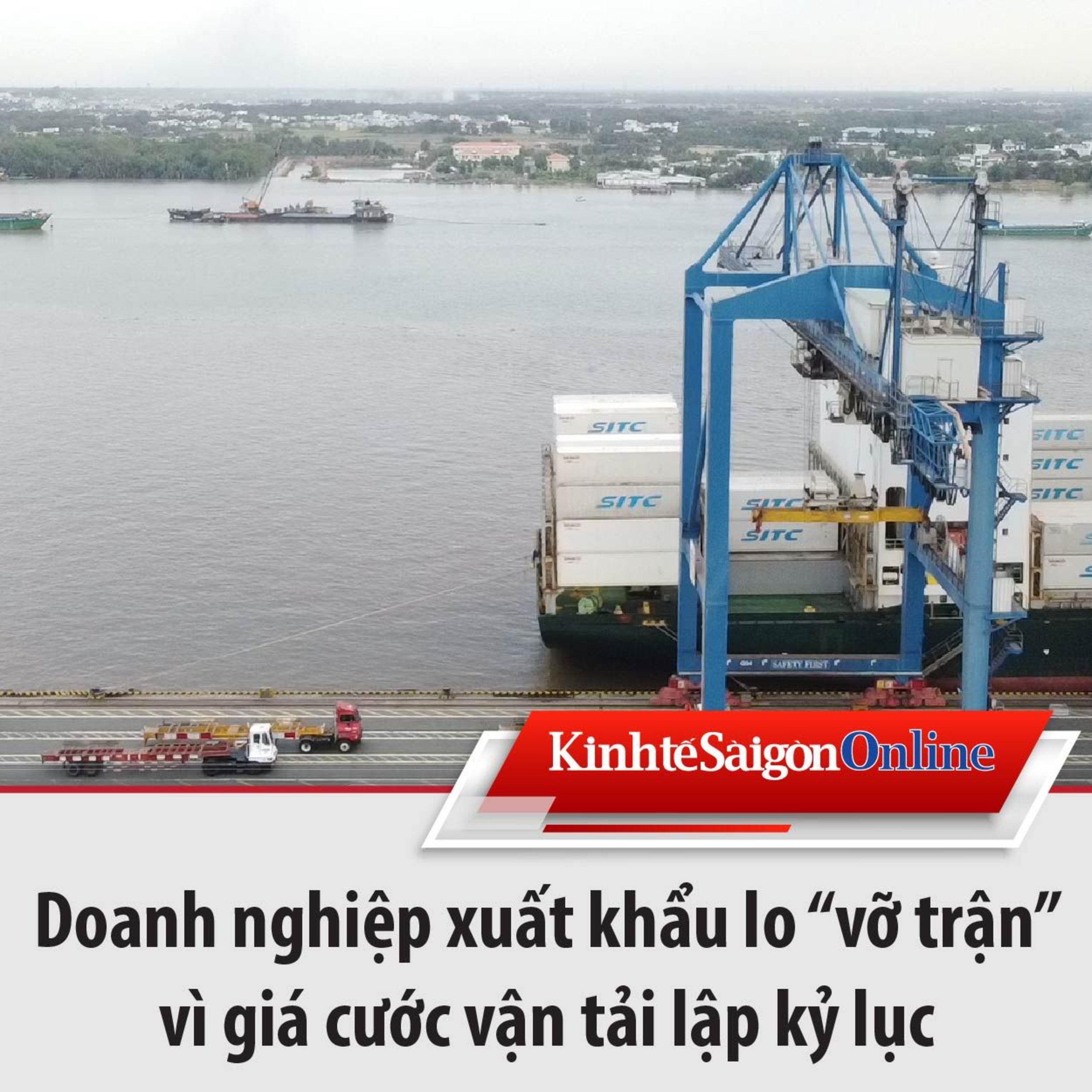 Doanh nghiệp xuất khẩu lo “vỡ trận” vì giá cước vận tải lập kỷ lục episode artwork
