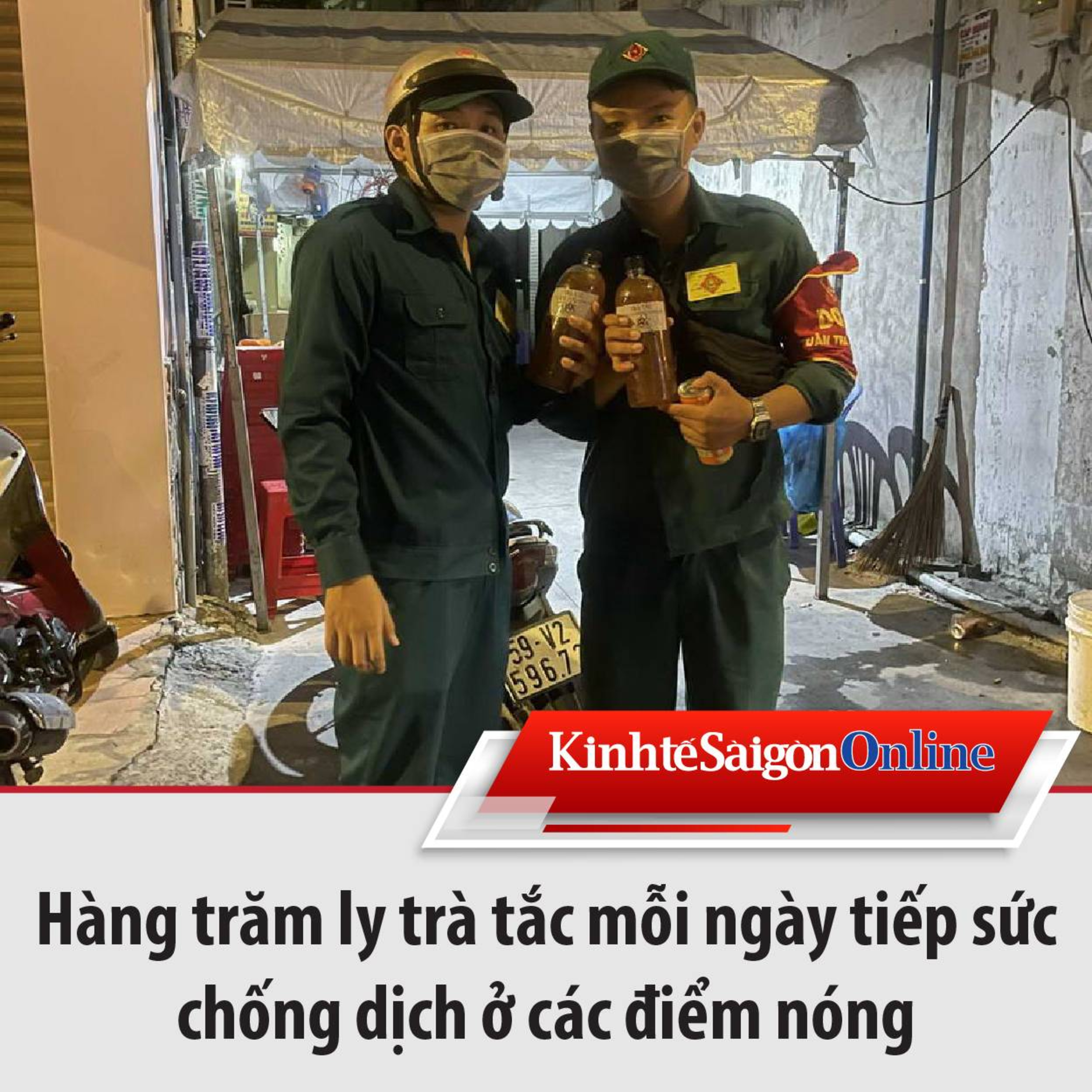 Hàng trăm ly trà tắc mỗi ngày tiếp sức chống dịch ở các điểm nóng episode artwork