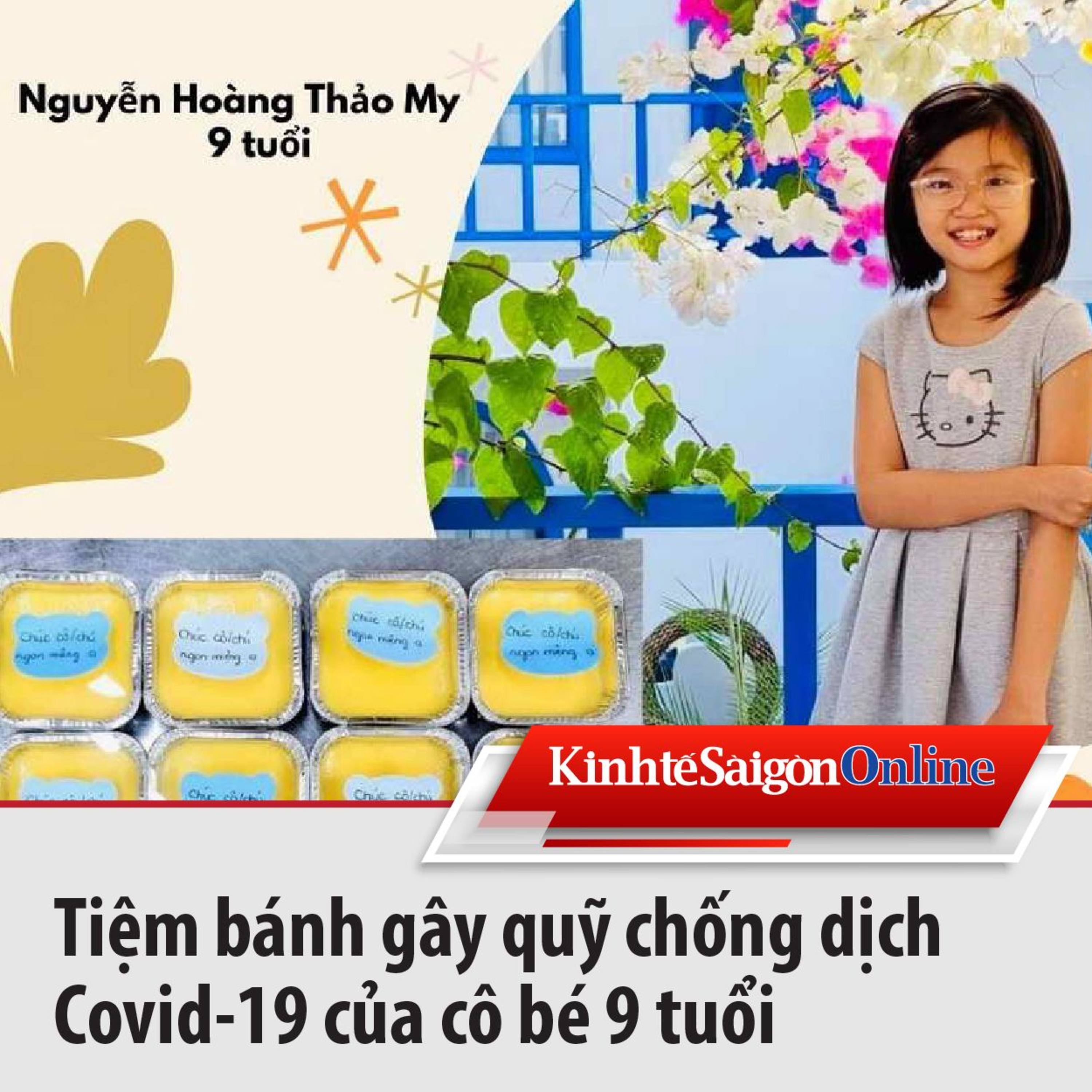 Tiệm bánh gây quỹ chống dịch Covid-19 của cô bé 9 tuổi episode artwork