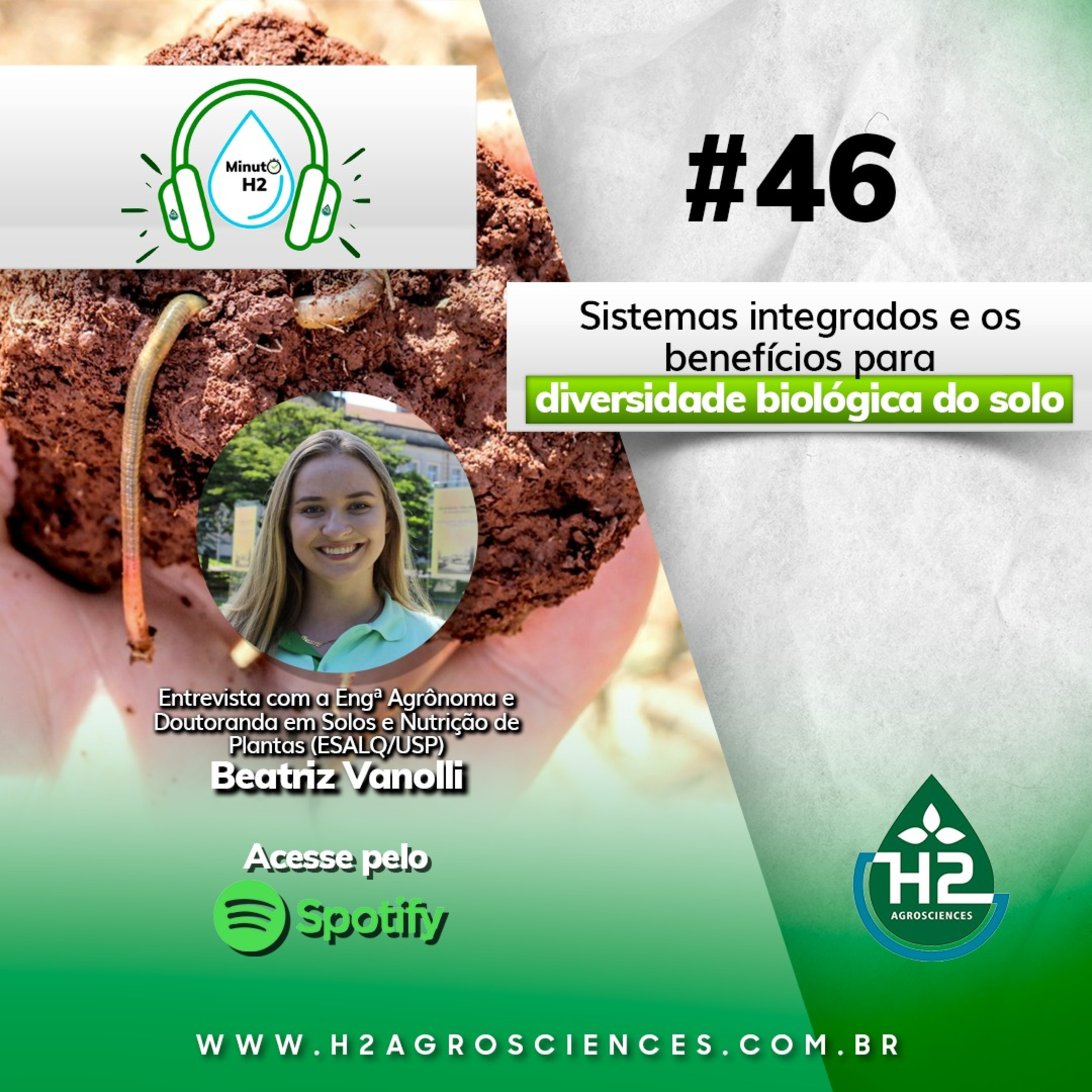 Sistemas integrados e os benefícios para diversidade biológica do solo