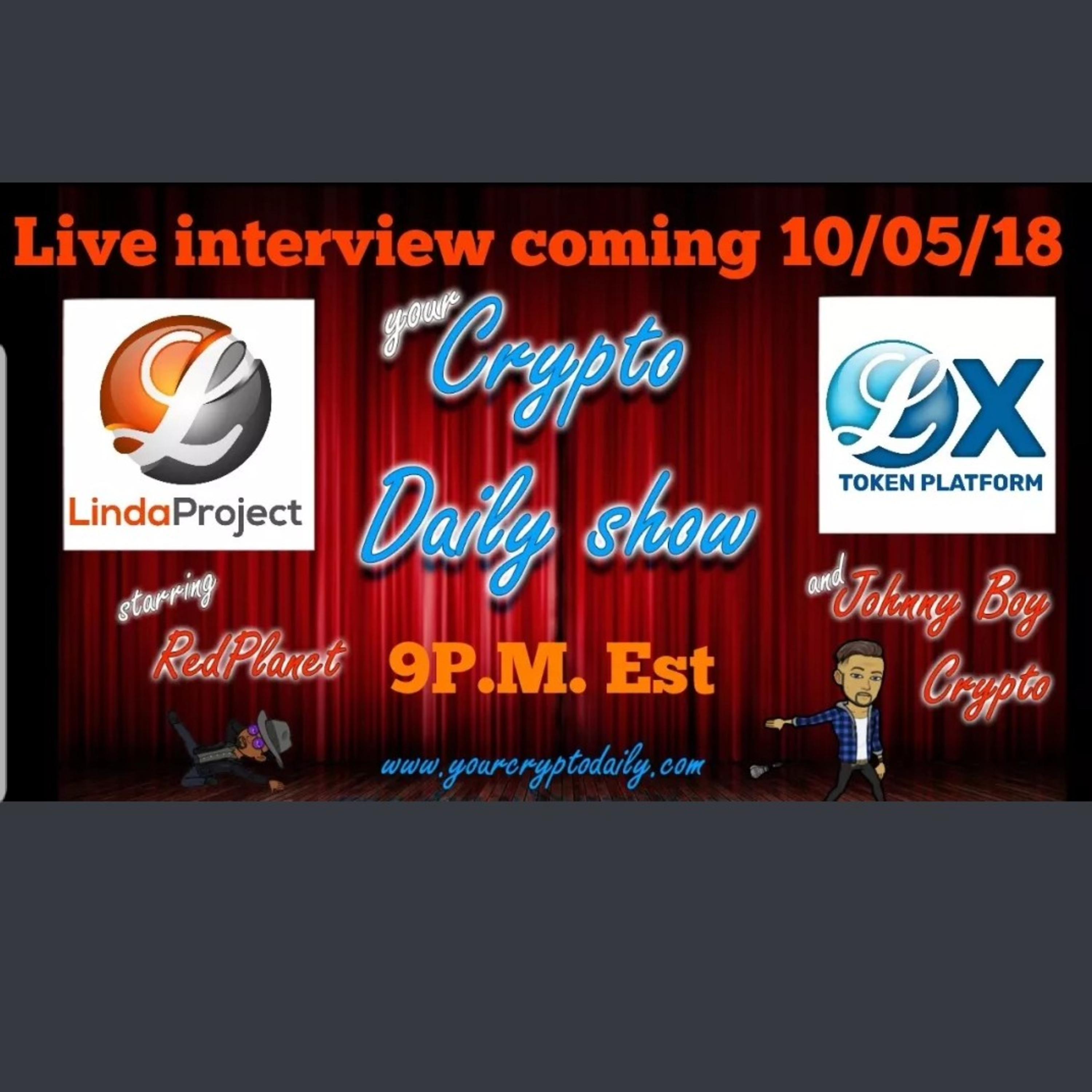 Live with Linda Coin and Linda X YORCYPTODAILY.COM