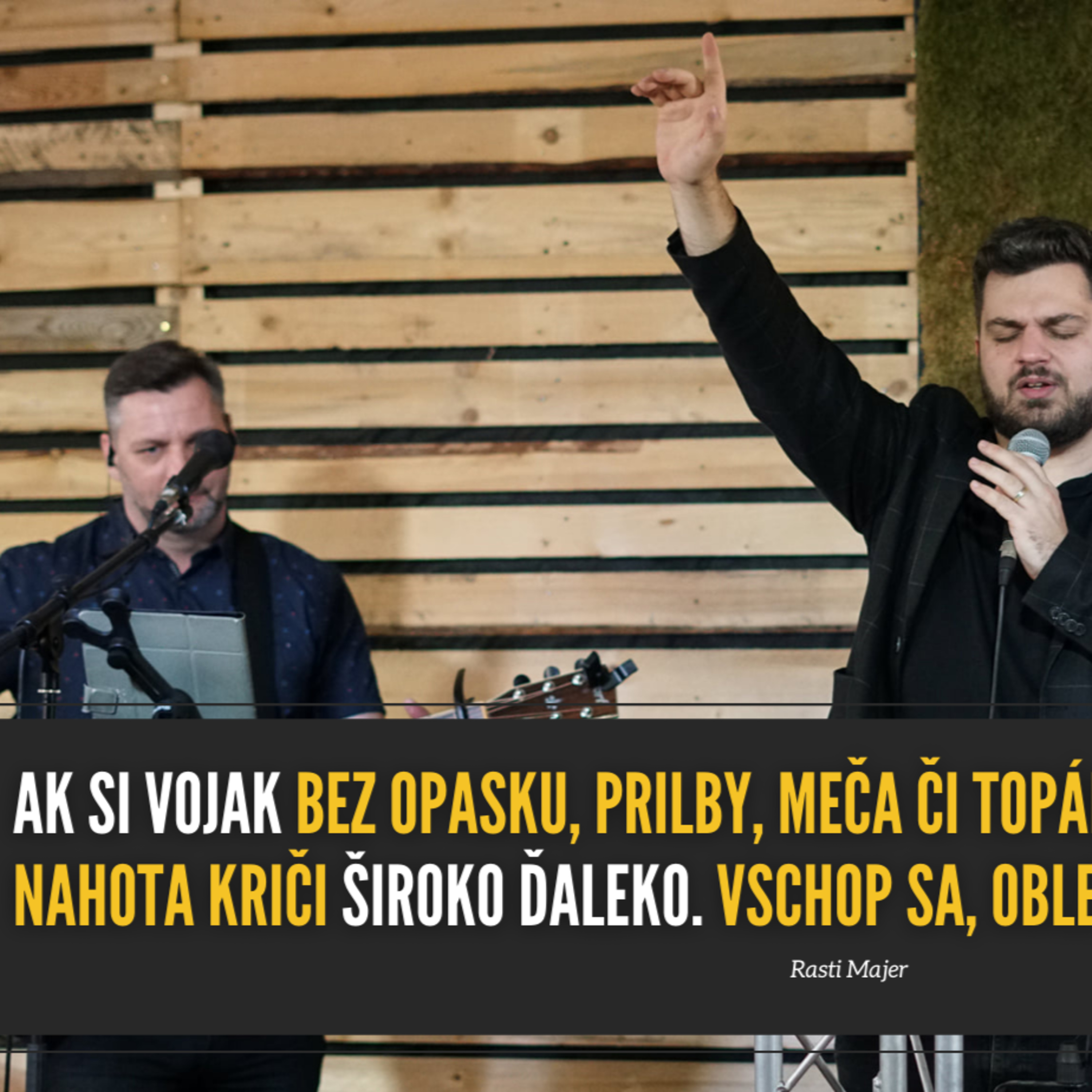 Vschop sa a manifestuj pokoj - Rasťo Majer episode artwork