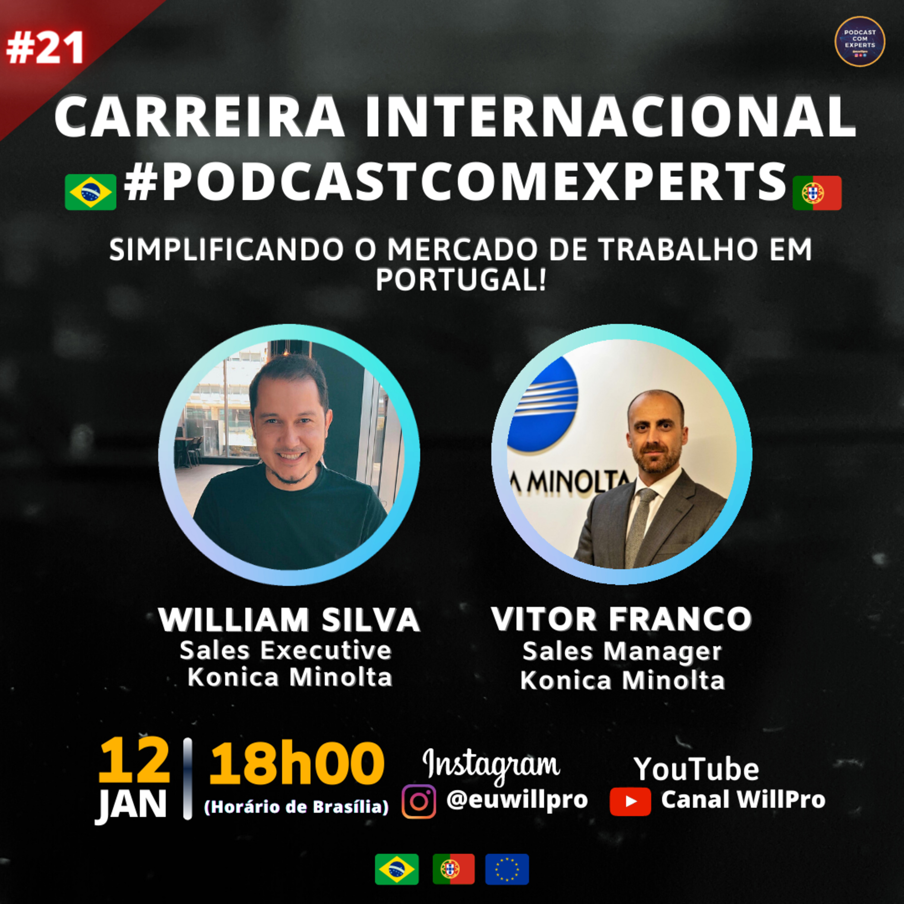 Podcast com Experts