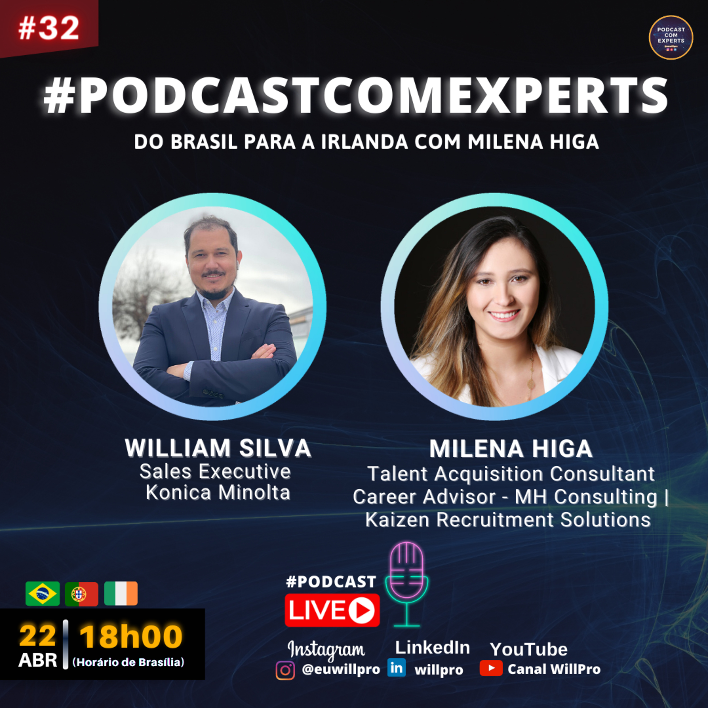 Podcast com Experts