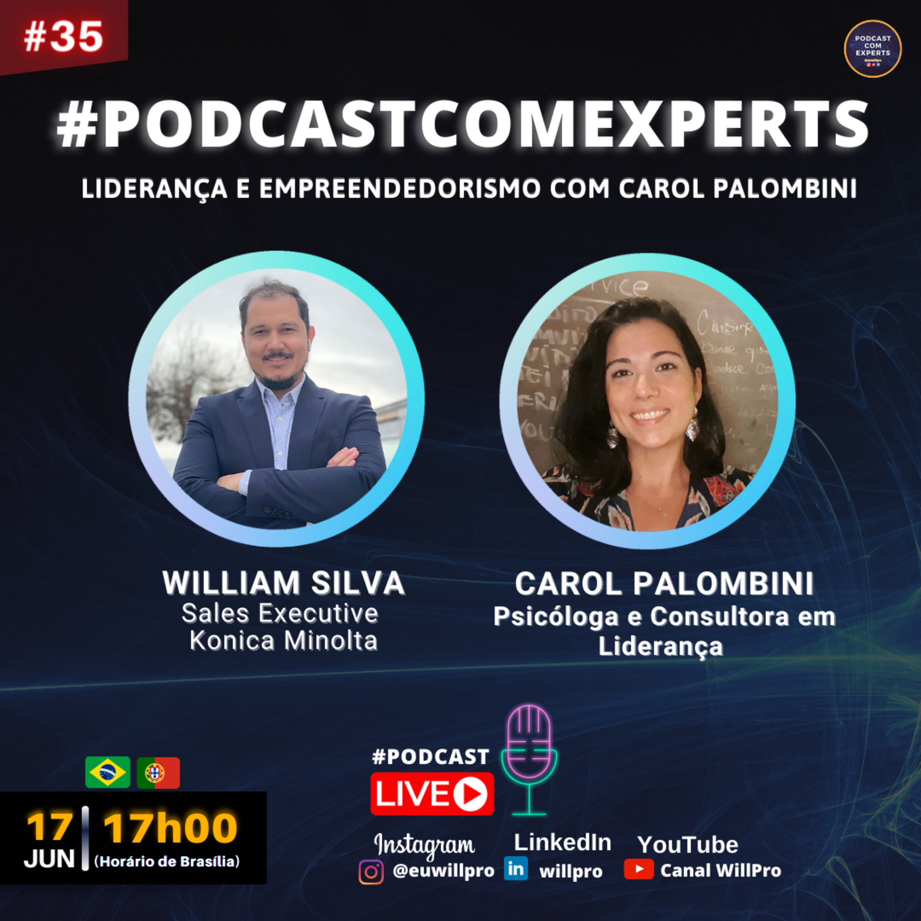 Podcast com Experts