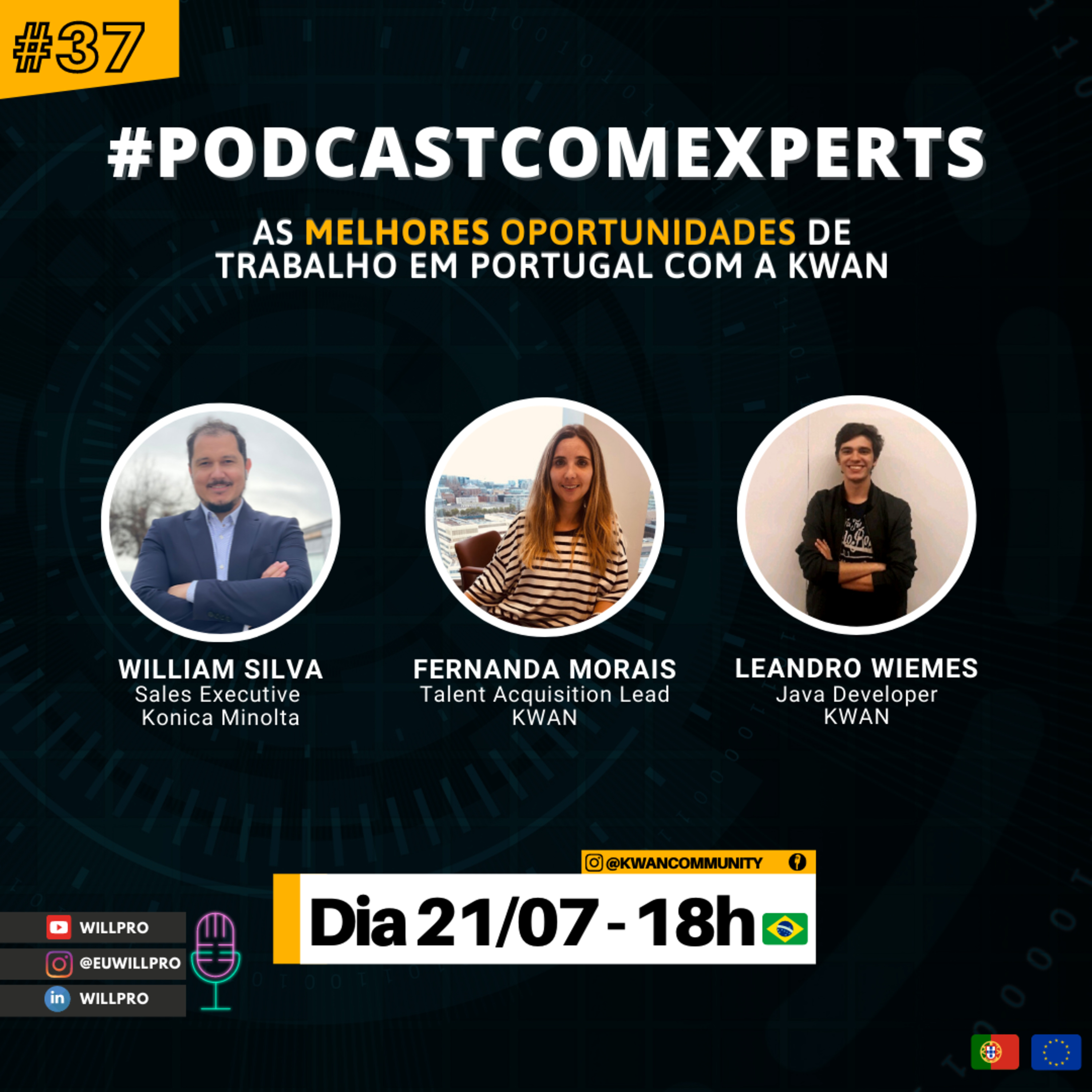 Podcast com Experts