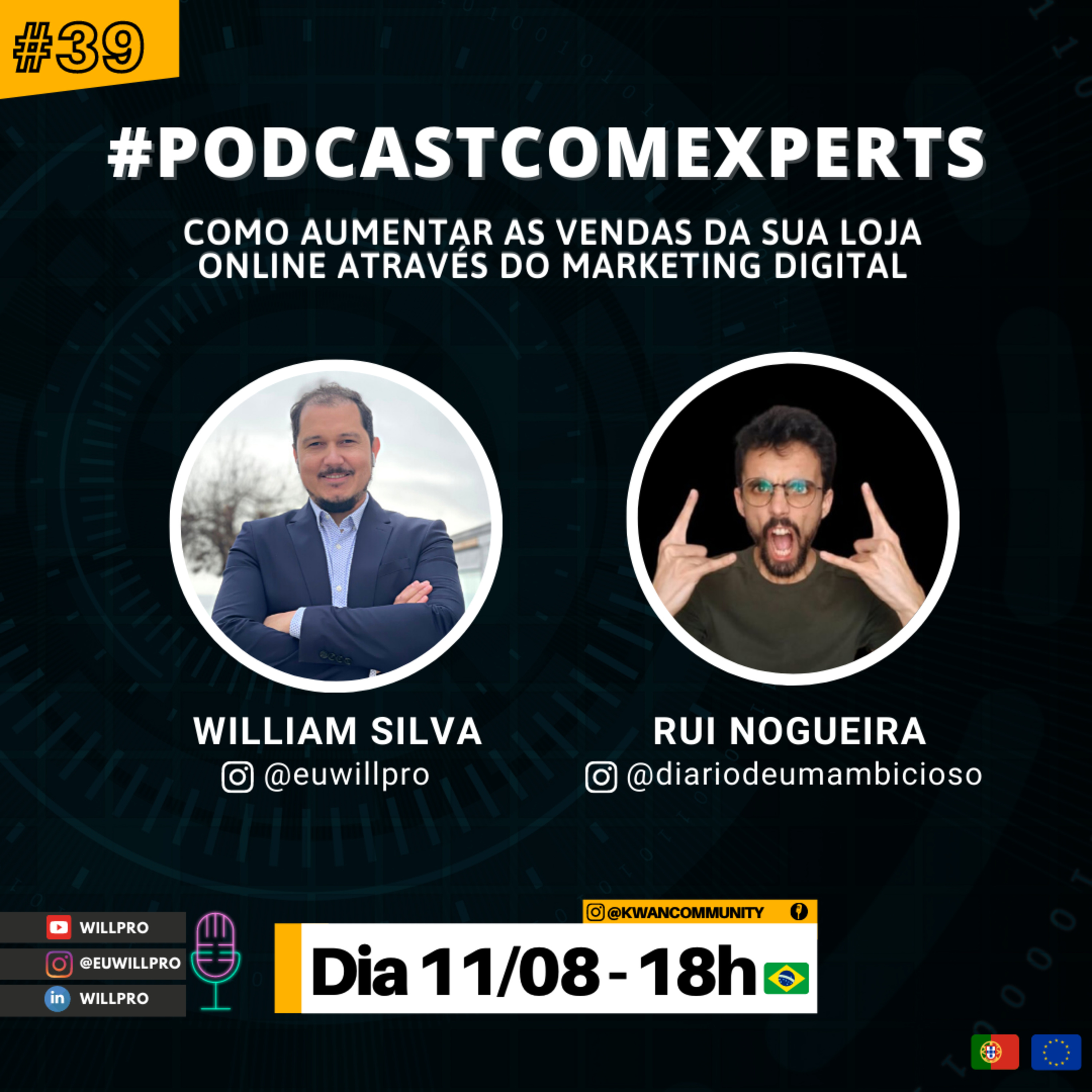Podcast com Experts