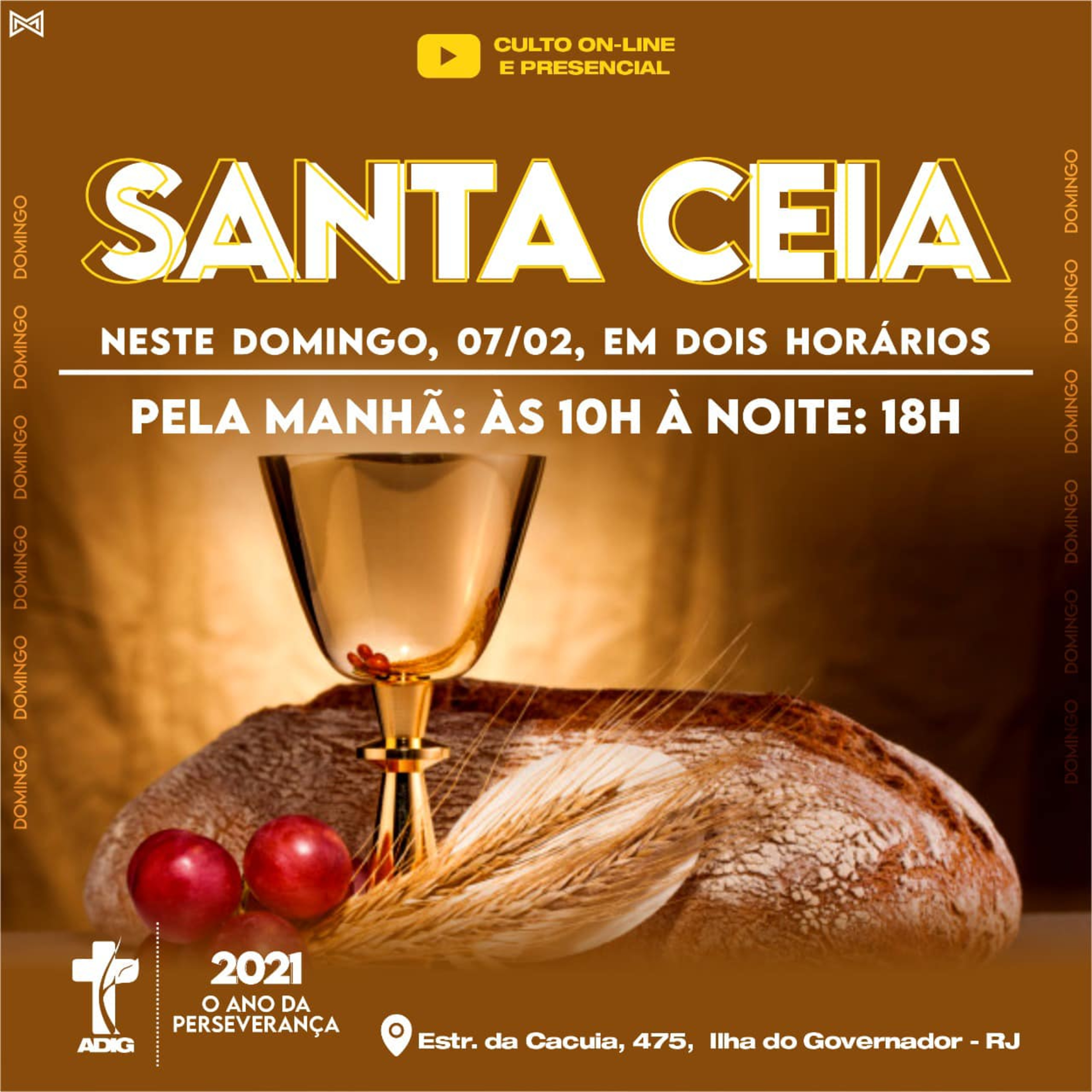 ADIG - ASSEMBLEIA DE DEUS NA ILHA DO GOVERNADOR