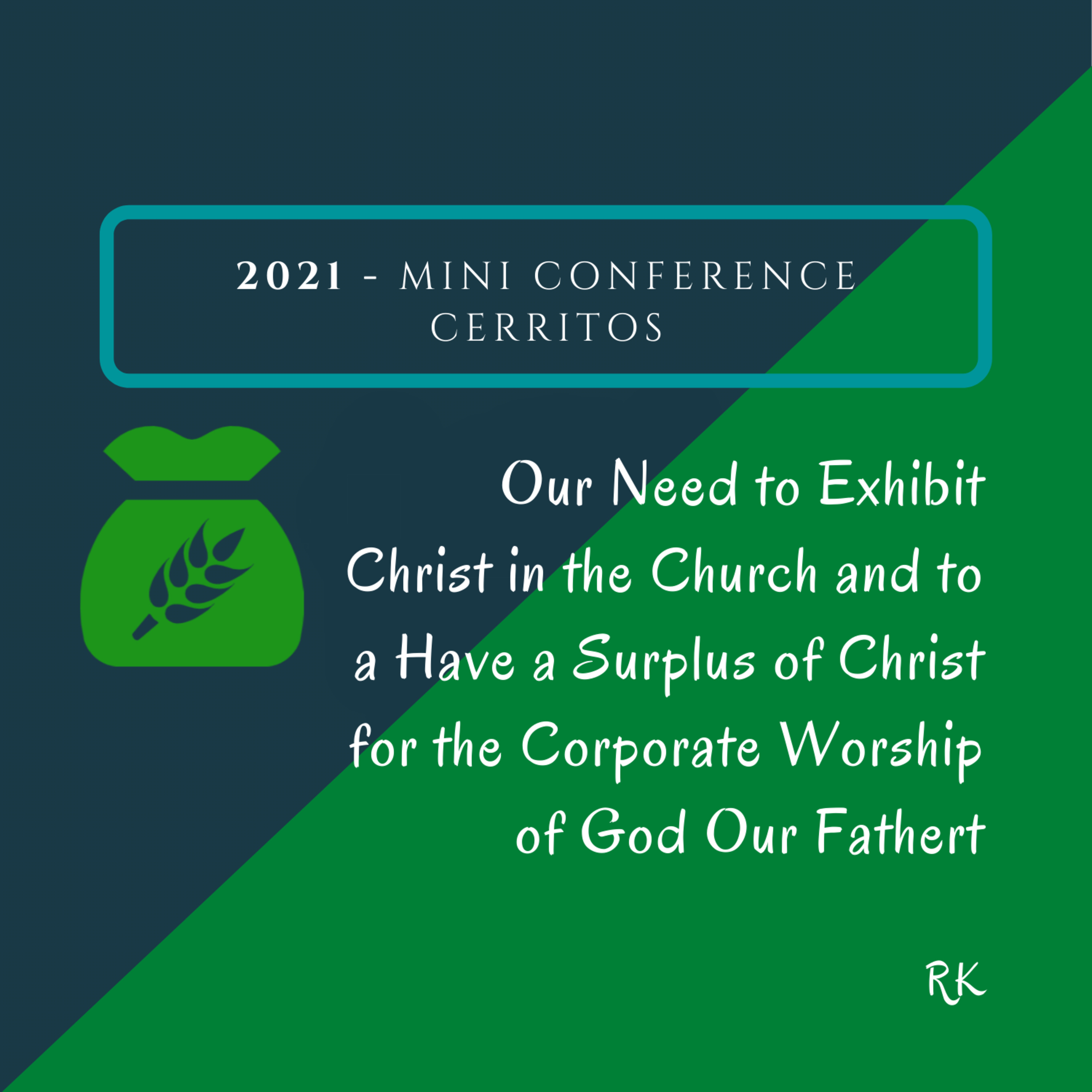 Msg 2 - Our Need to Exhibit Christ in the Church and to a Have a Surplus of Christ for the Corporate Worship of God Our Father episode artwork