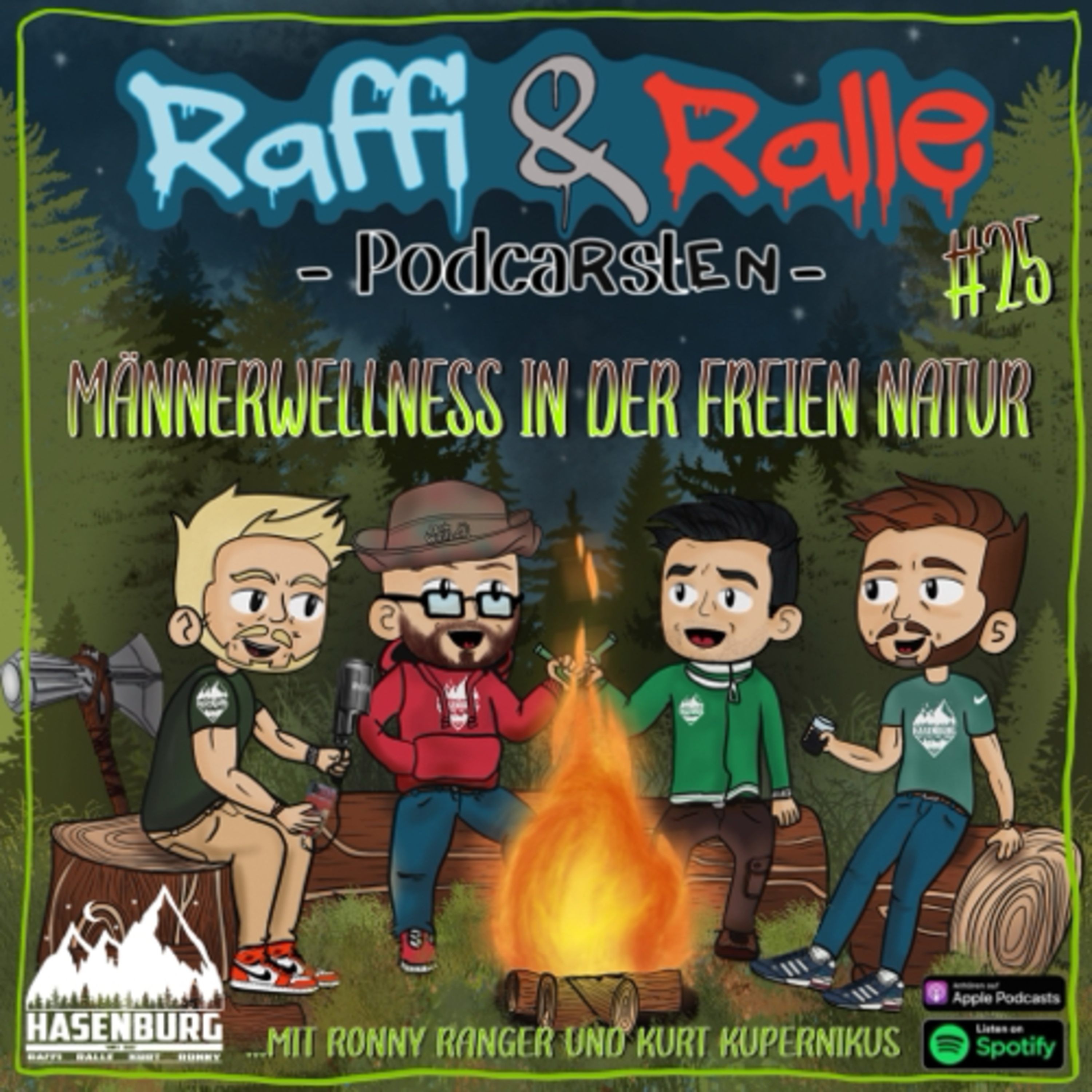 Raffi&Ralle Folge 25: „Männerwellness in der freien Natur“ episode artwork