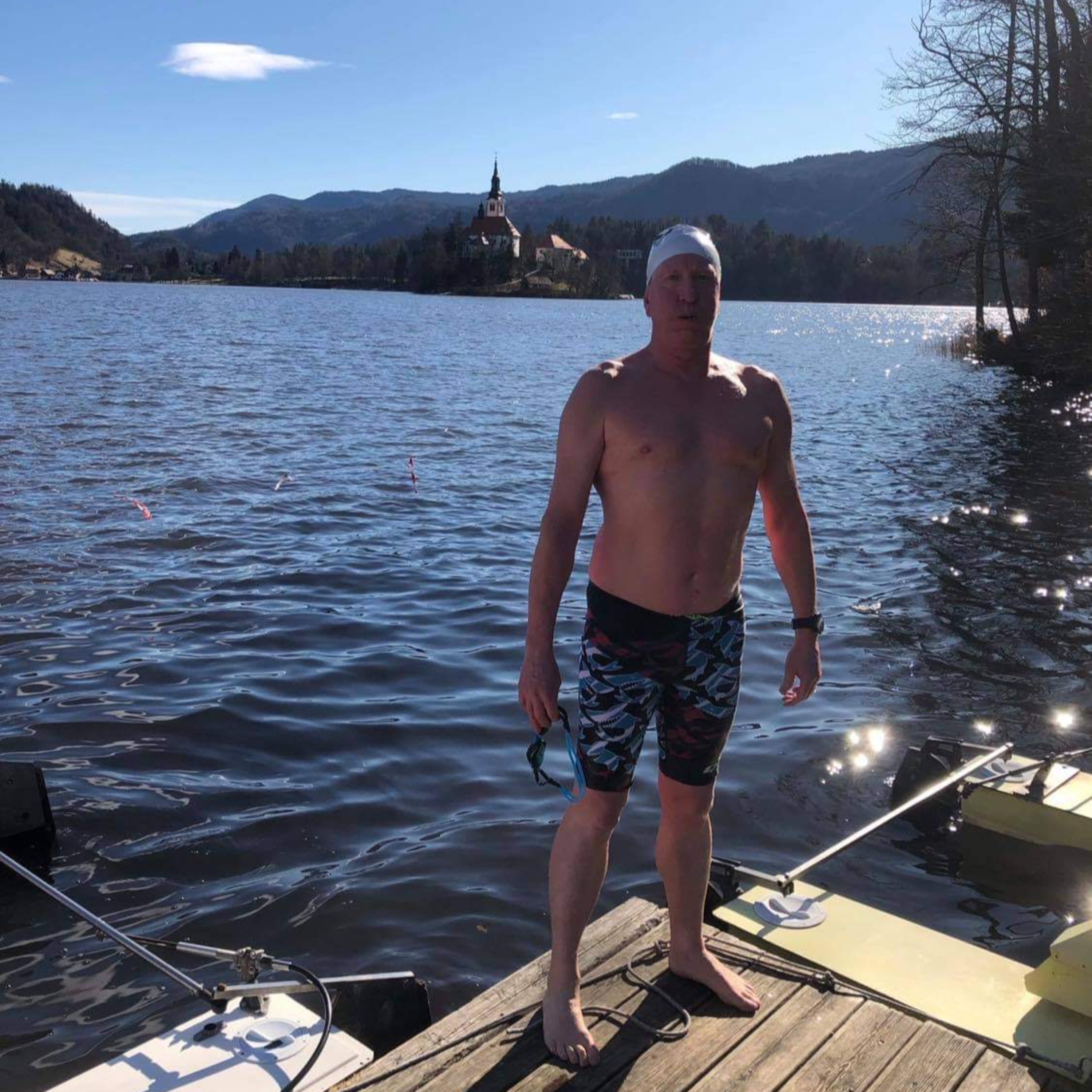 Training for Competitive Ice Swimming