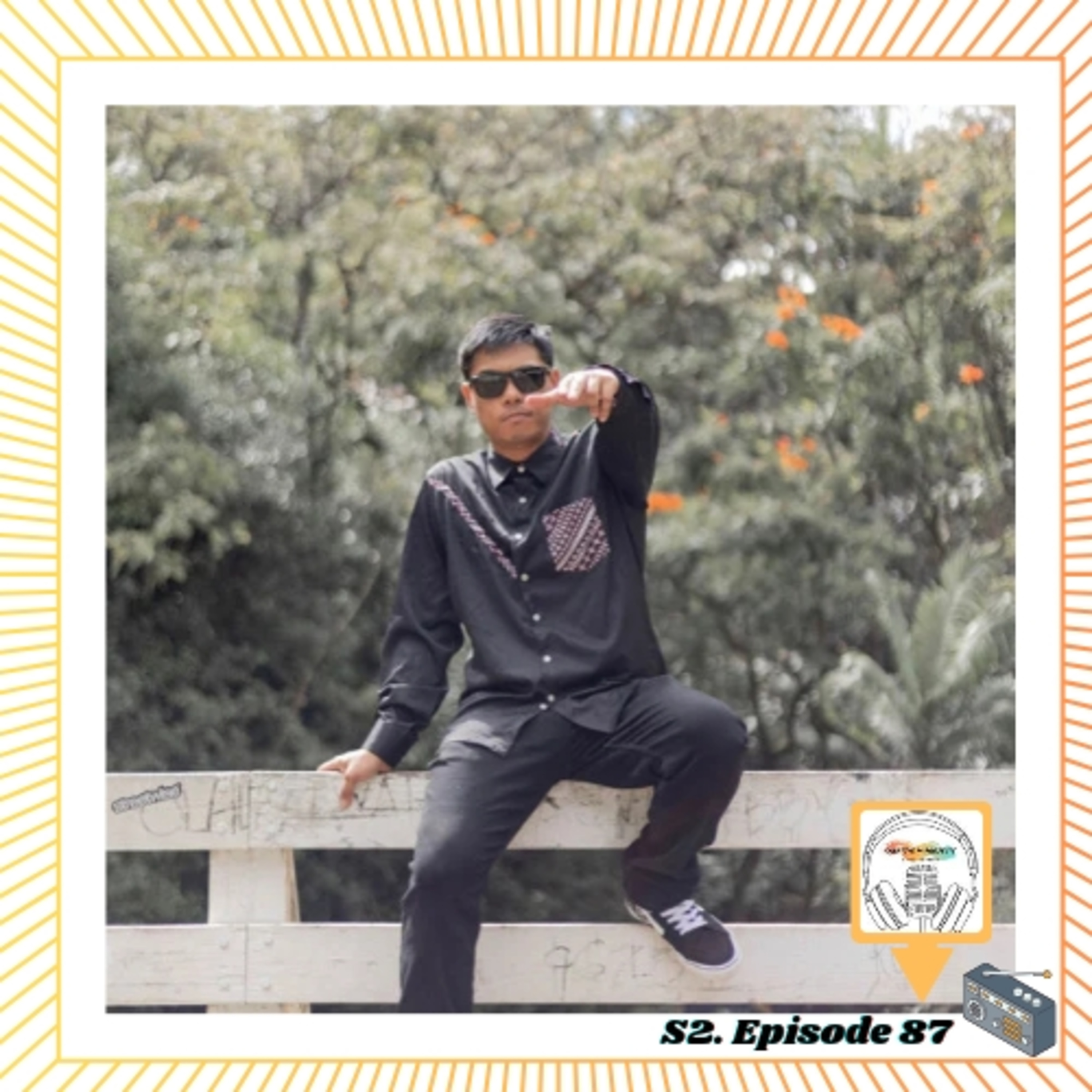 #87 Island Musician KYLE STRNGZ #4theARTISTS PODCAST www.creativemprojects.org episode artwork