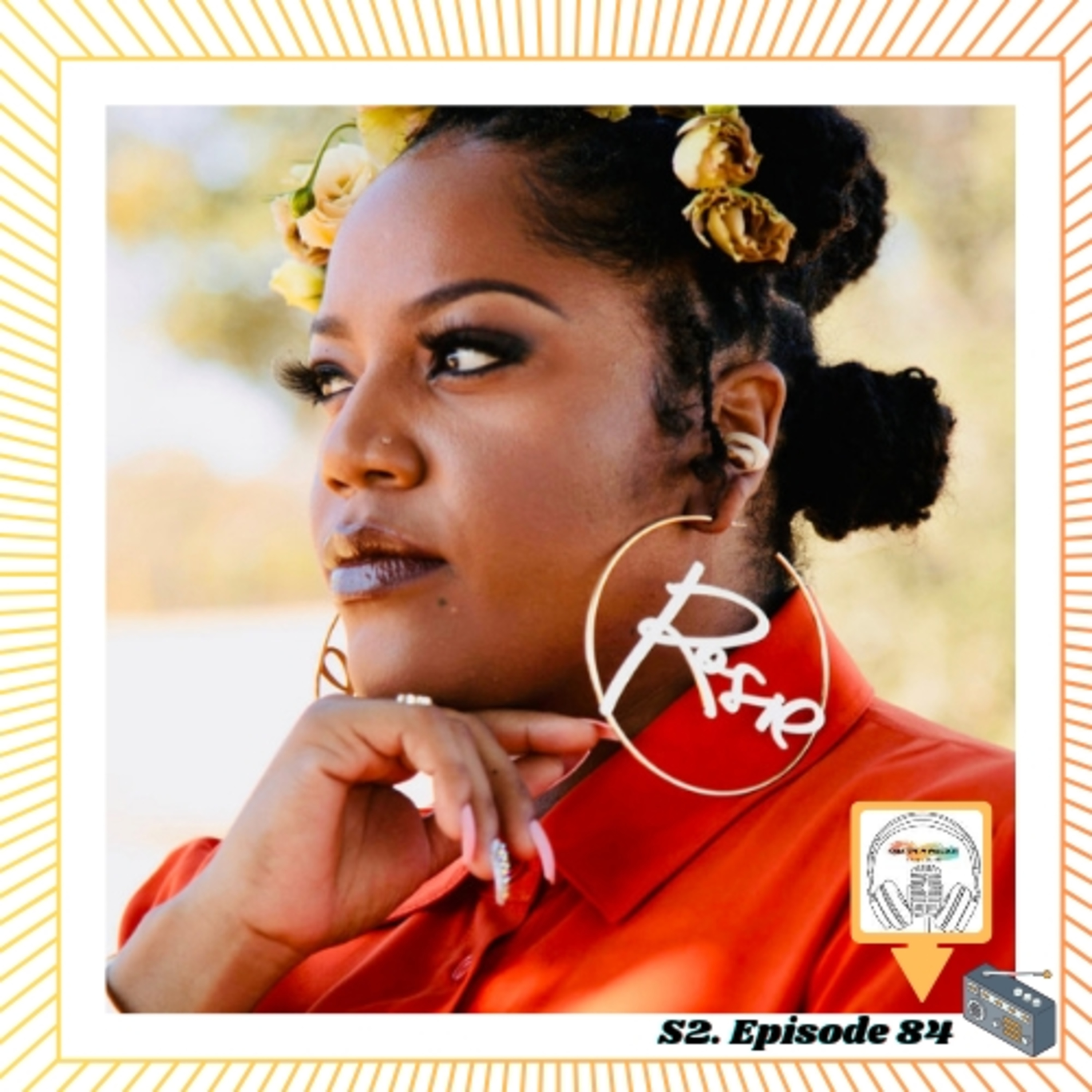 #84 Textured Hair Professional & Entrepreneur ROSIE PEACE #4theARTISTS PODCAST www.creativemprojects.org episode artwork