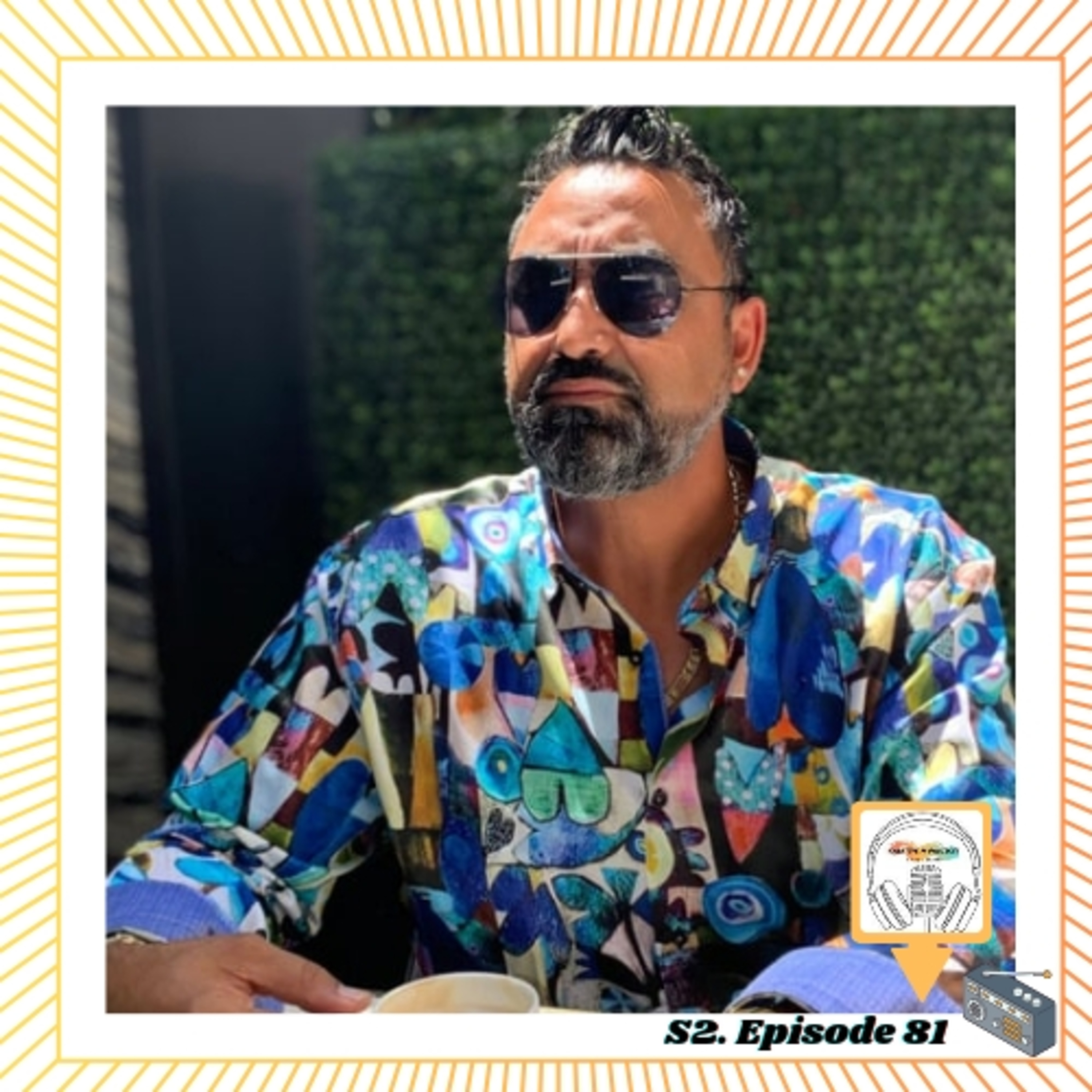 #81 Actor JOE MAKKAR #4theARTISTS Podcast www.creativemprojects.org episode artwork