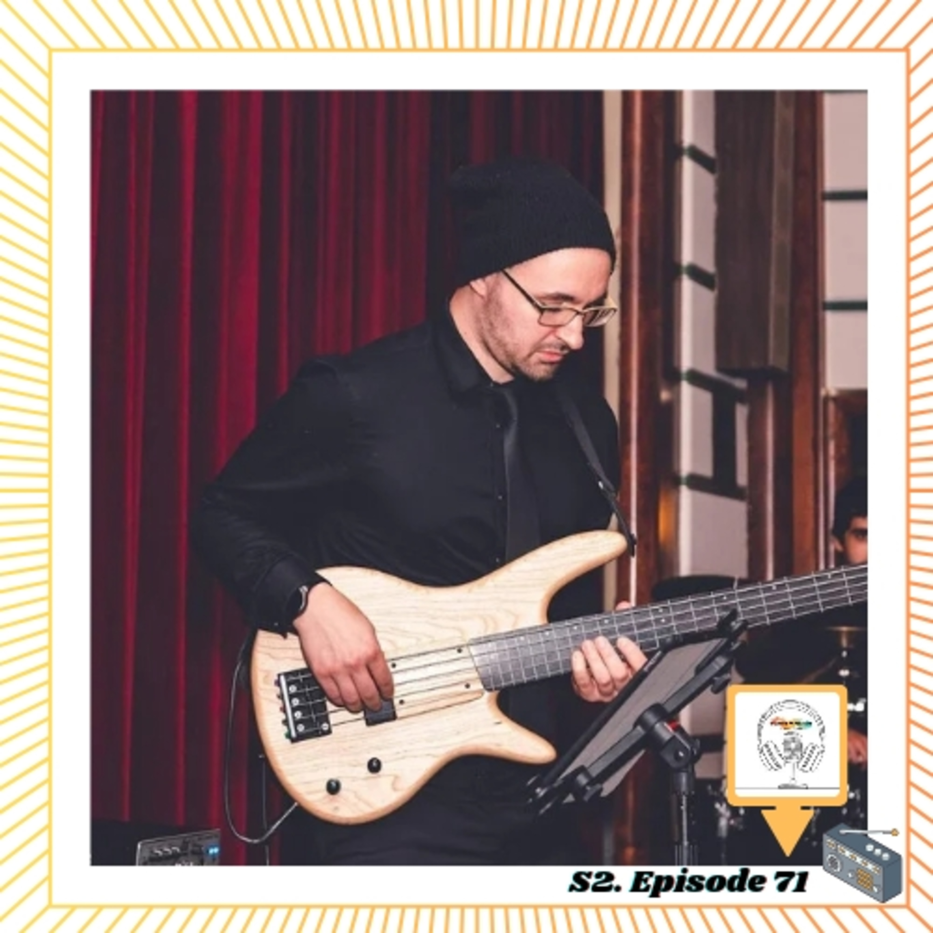 #71 Bass Player, Composer, Arranger MIKE TALANCA #4theARTISTS PODCAST www.creativemprojects.org episode artwork