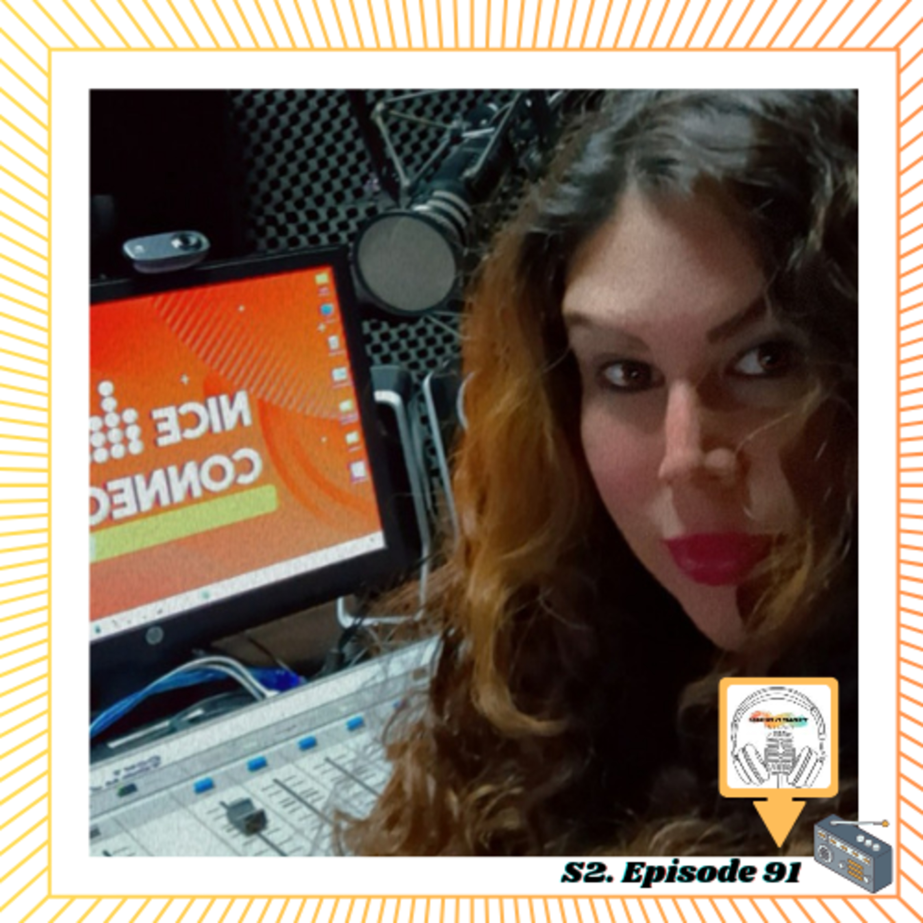 #91 Radio Personailty ALIZE #4theARTISTS www.creativemprojects.org episode artwork