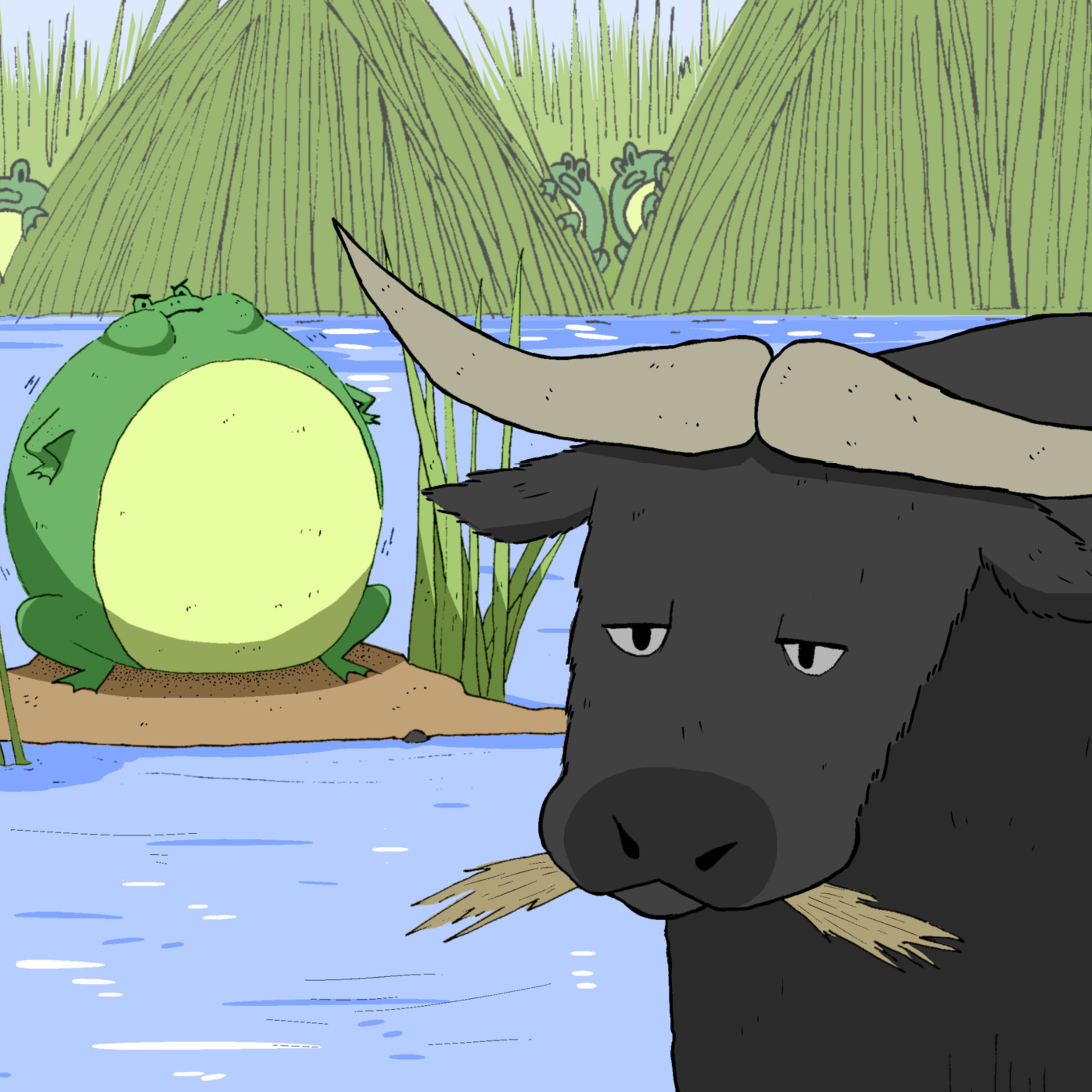 Balochi Stories: Frog and the Ox