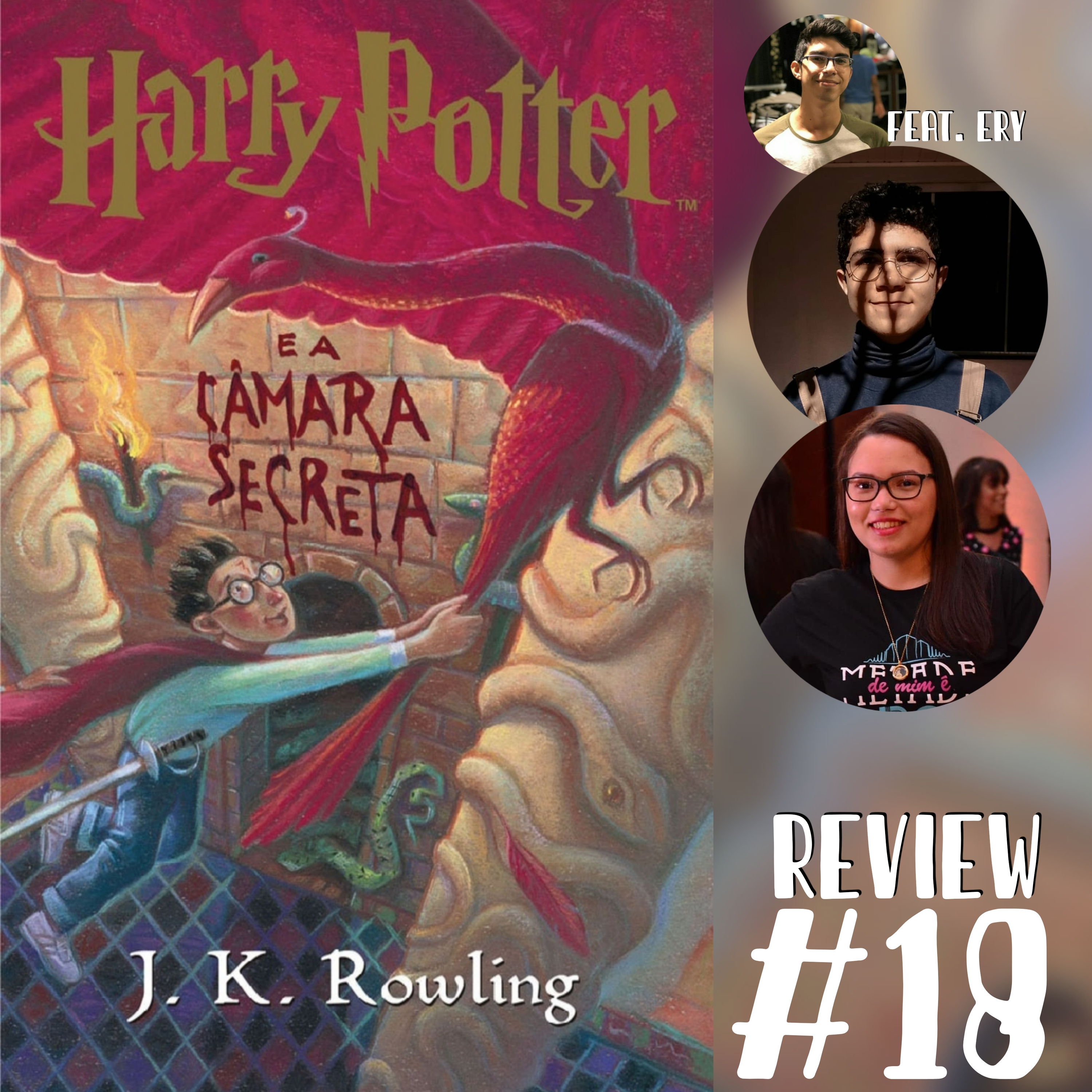 #18 - Passamos pano pra 'Harry Potter e a Câmara Secreta'? (ft. Ery) episode artwork