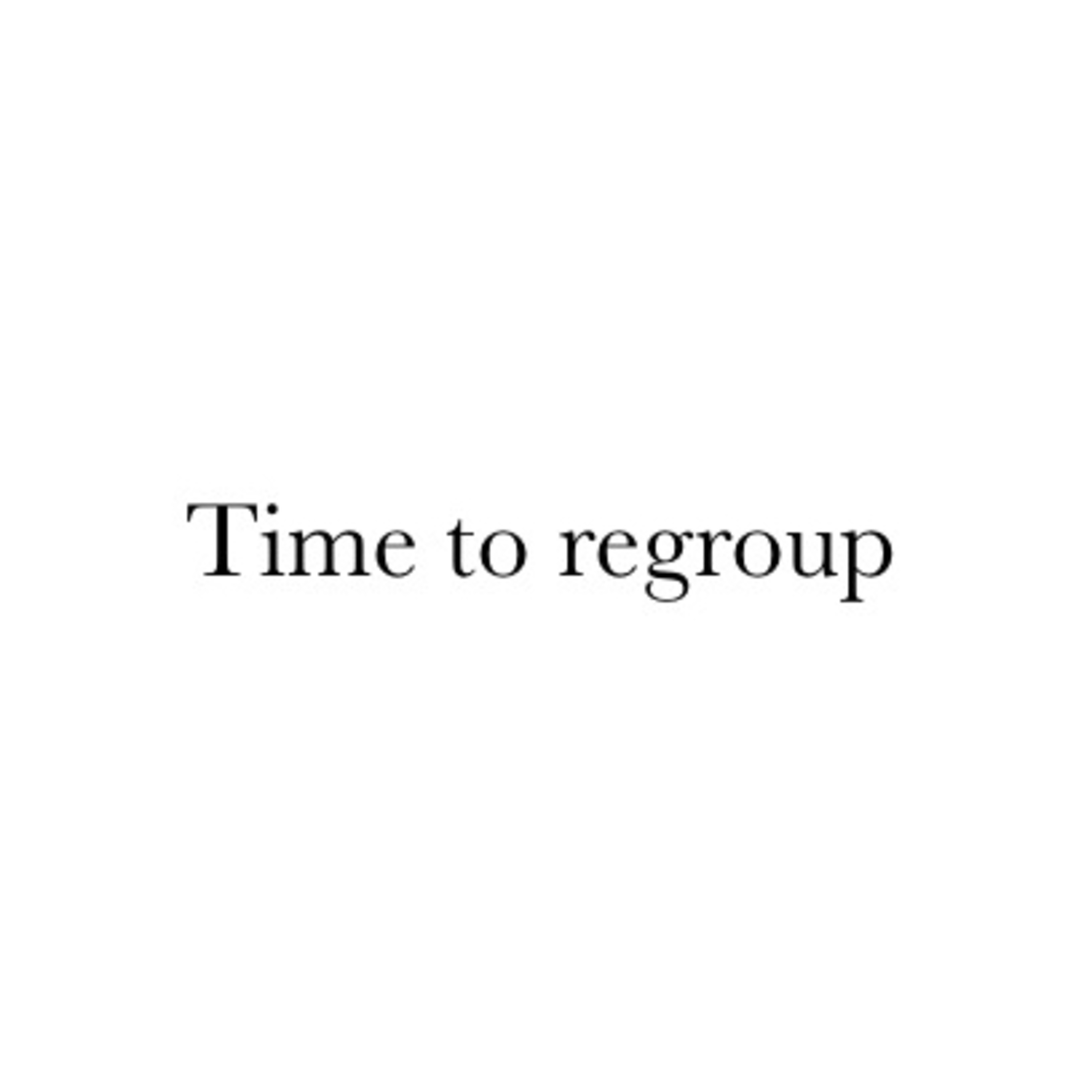 Time to regroup - Season 3, Episode 27