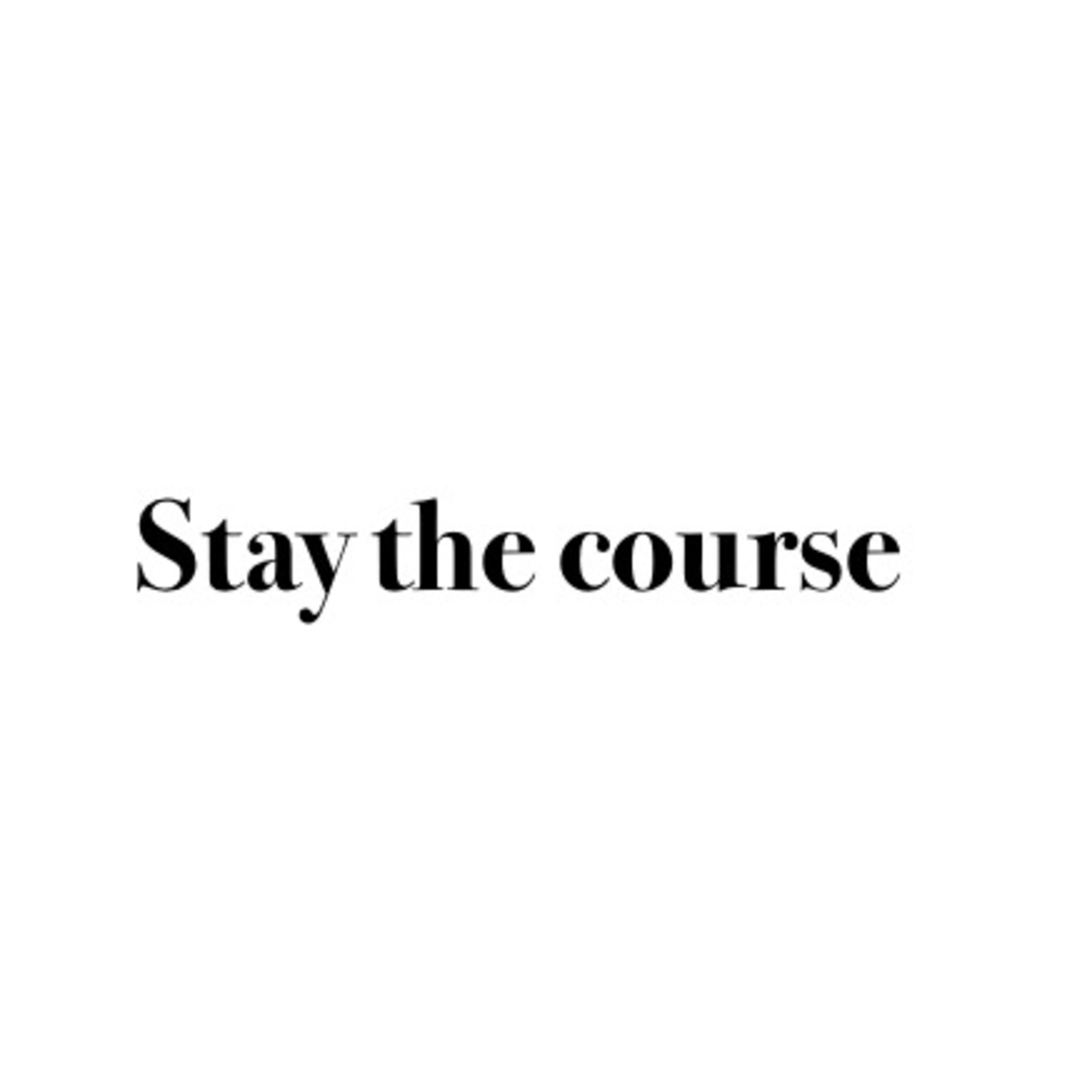 Stay the course - Season 3, Episode 28