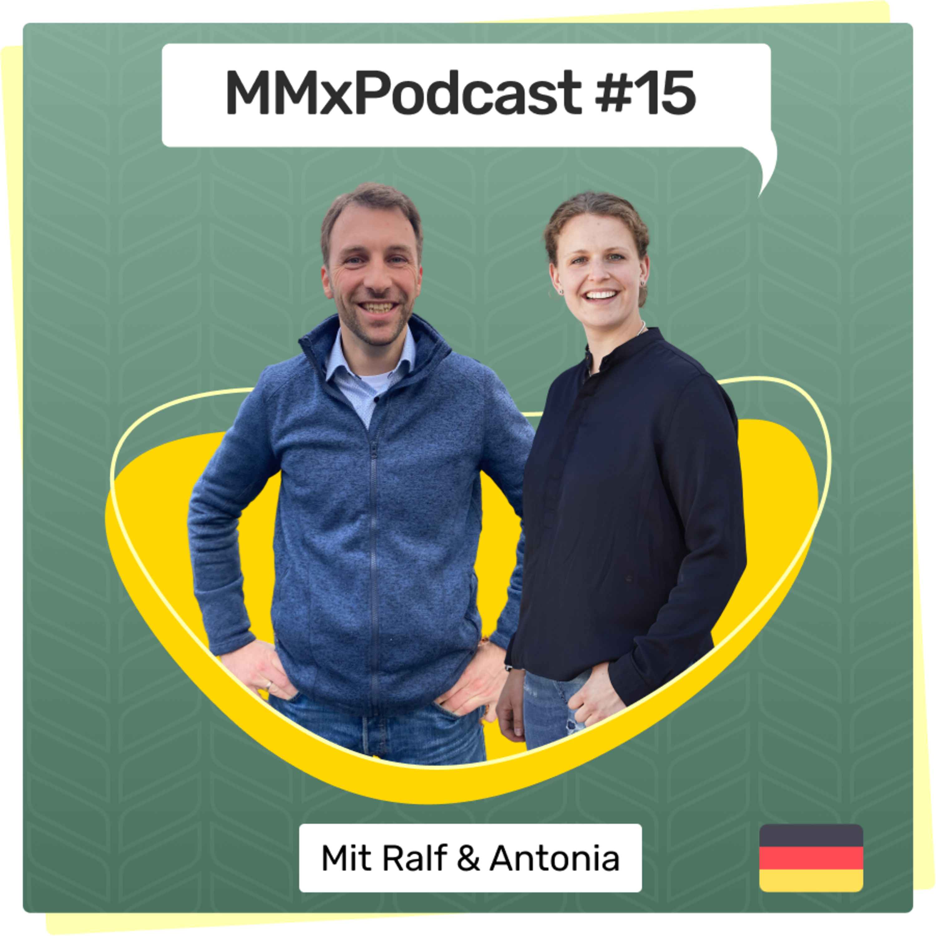 cover of episode #15 Antonia Cox, POTTBURRI + Ralf Ostkotte, Osko: Produktion von Pflanzentöpfen, Verwendung von Bio-Kunststoff, Startups & Familienunternehmen