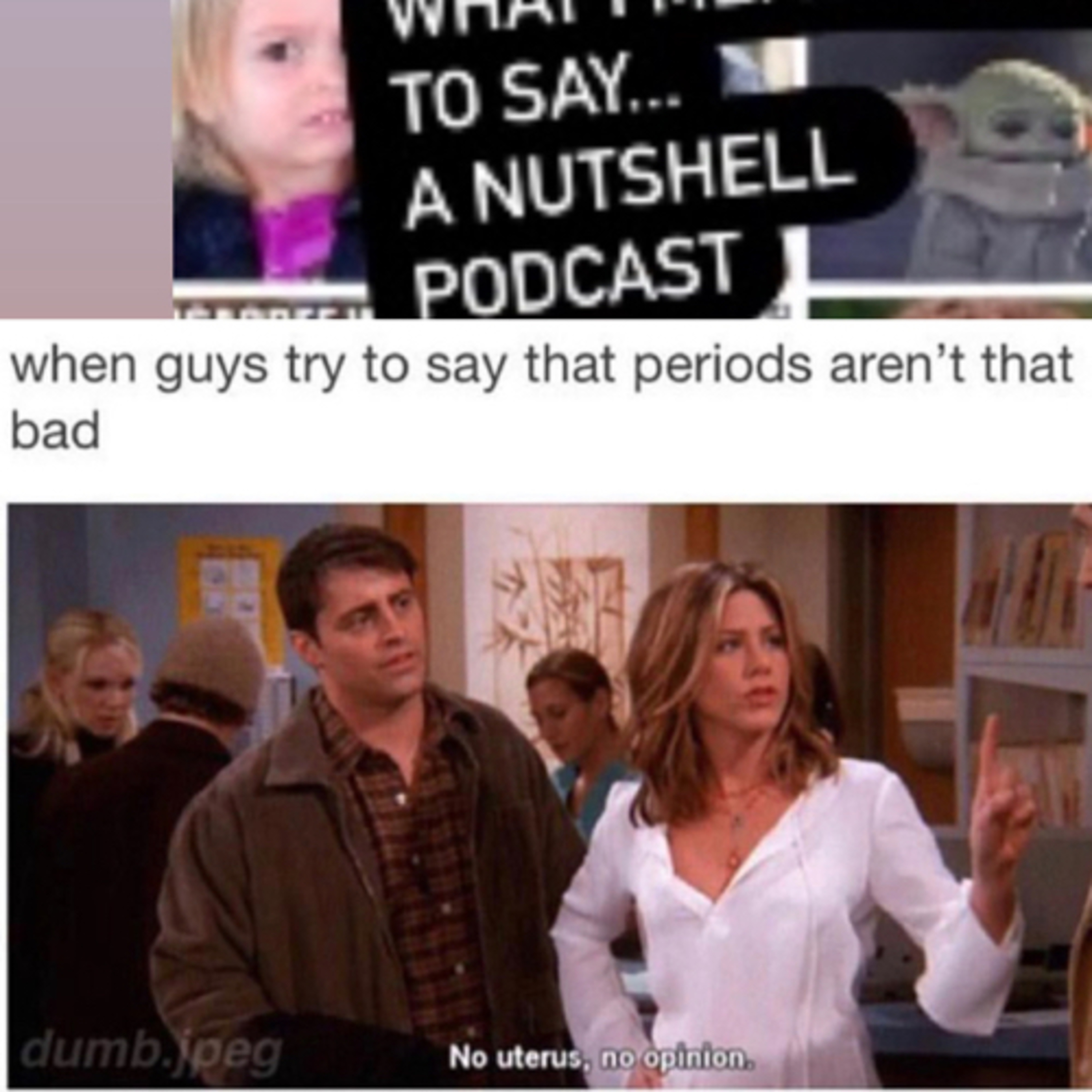What I meme to say...a nutshell podcast