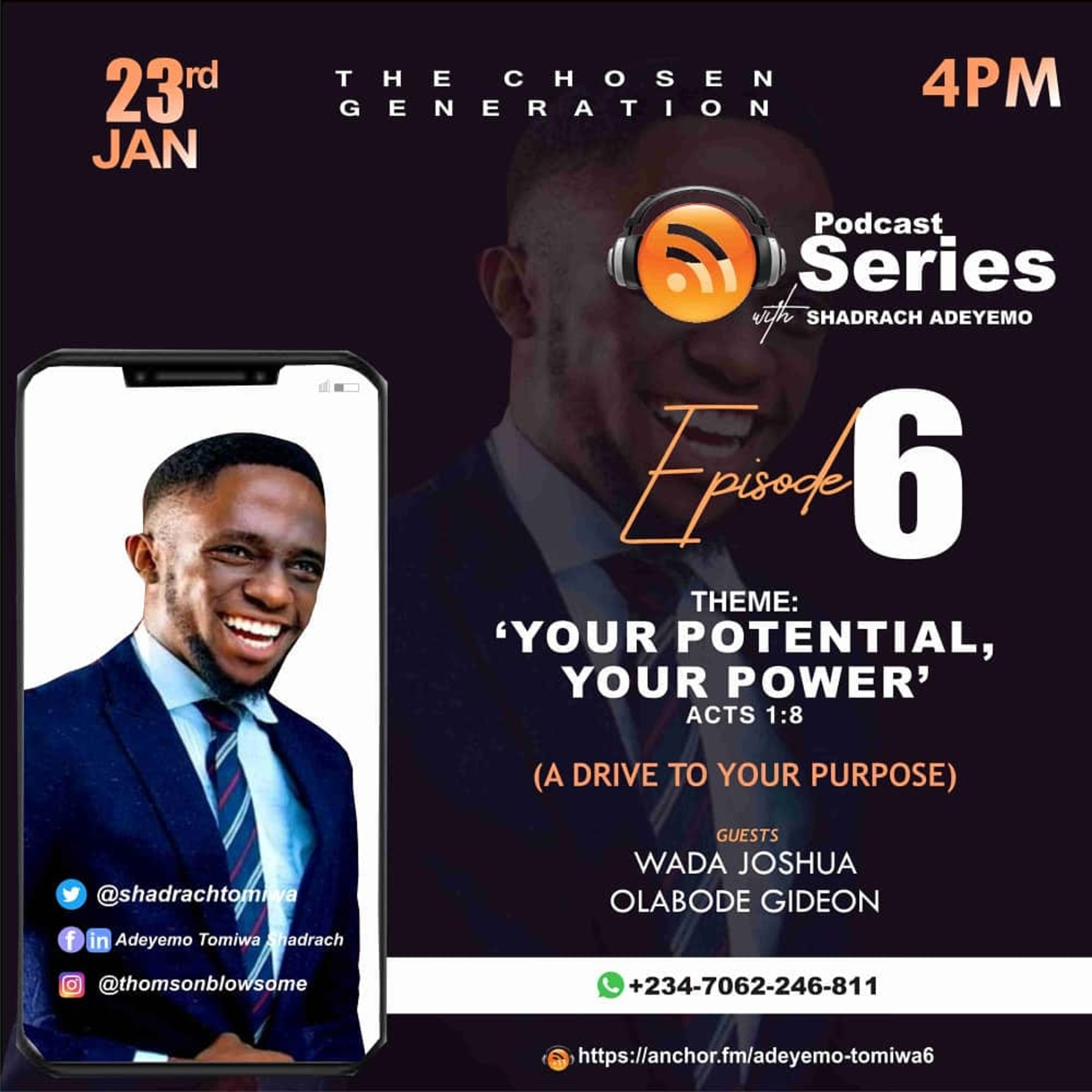 YOUR POTENTIAL YOUR POWER_Shadrach Adeyemo