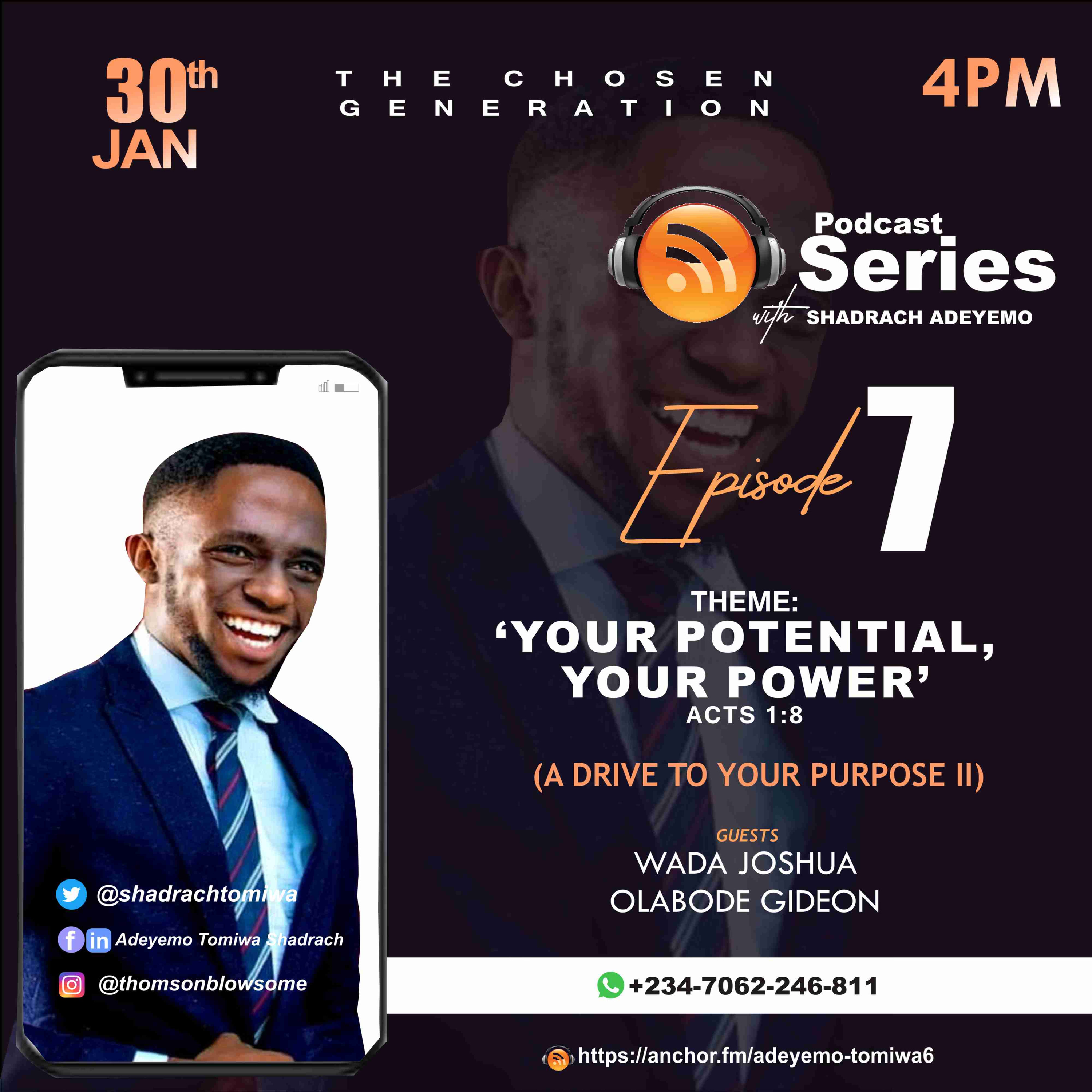 YOUR POTENTIAL YOUR POWER_Shadrach Adeyemo