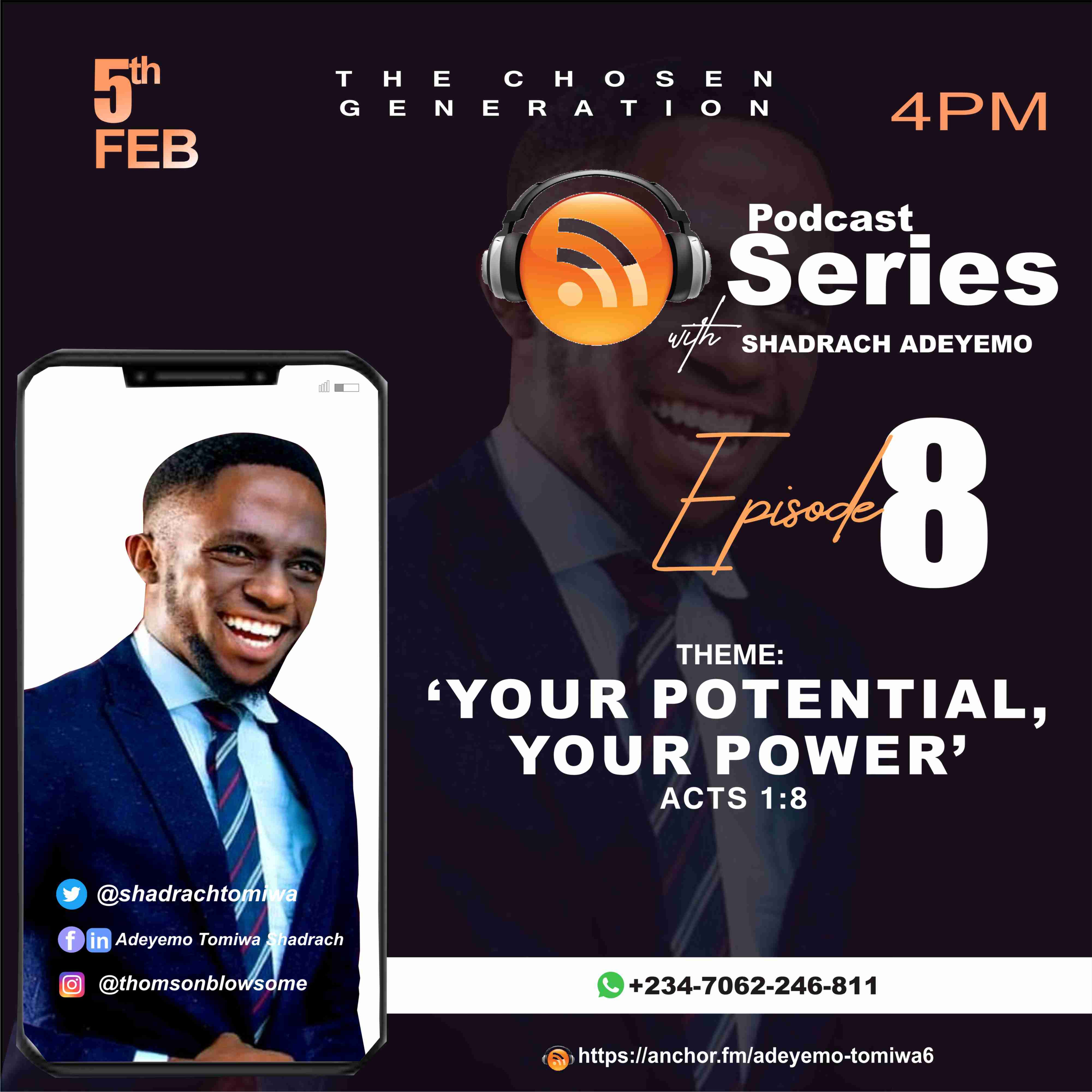 YOUR POTENTIAL YOUR POWER_Shadrach Adeyemo