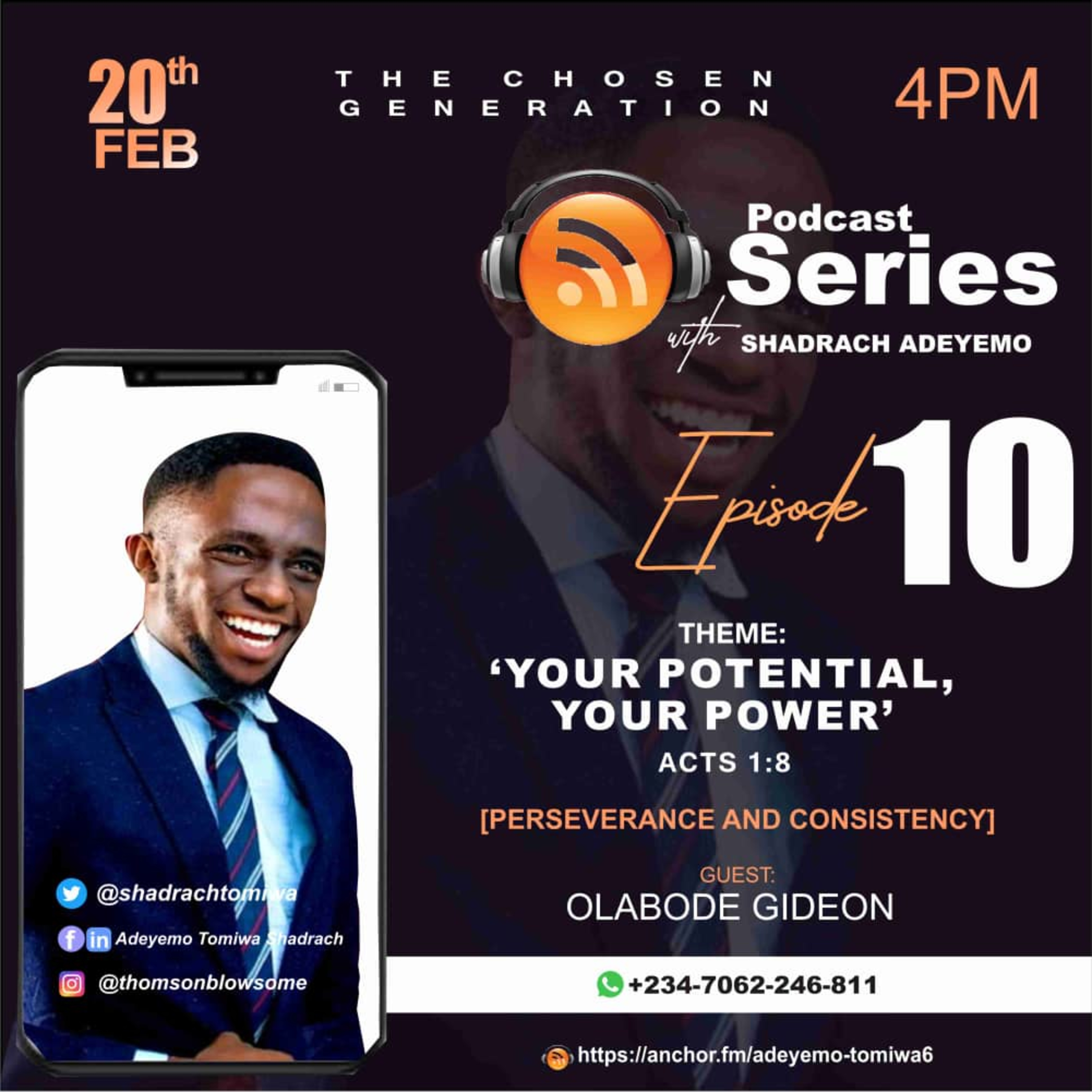 YOUR POTENTIAL YOUR POWER_Shadrach Adeyemo