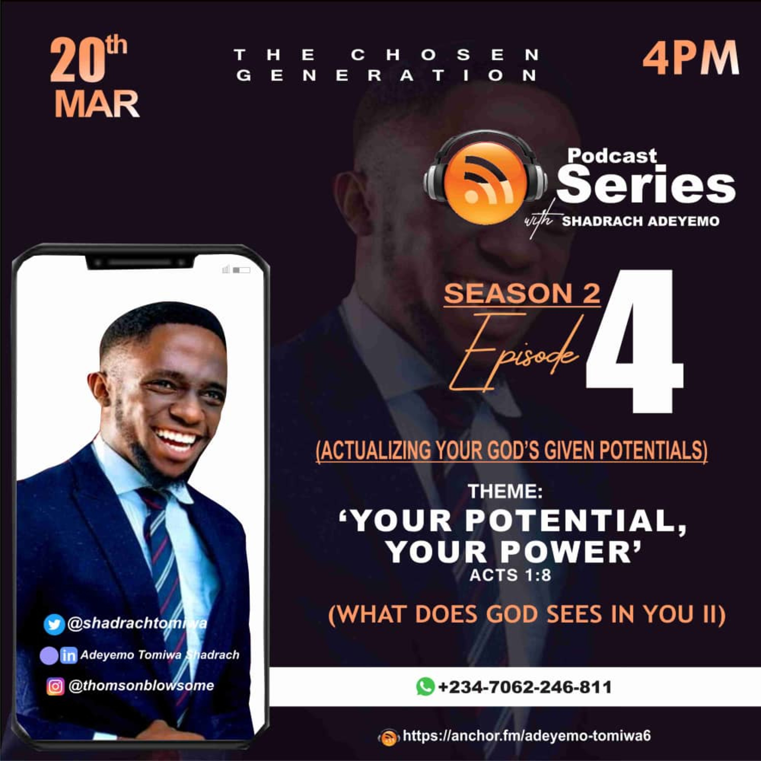 YOUR POTENTIAL YOUR POWER_Shadrach Adeyemo