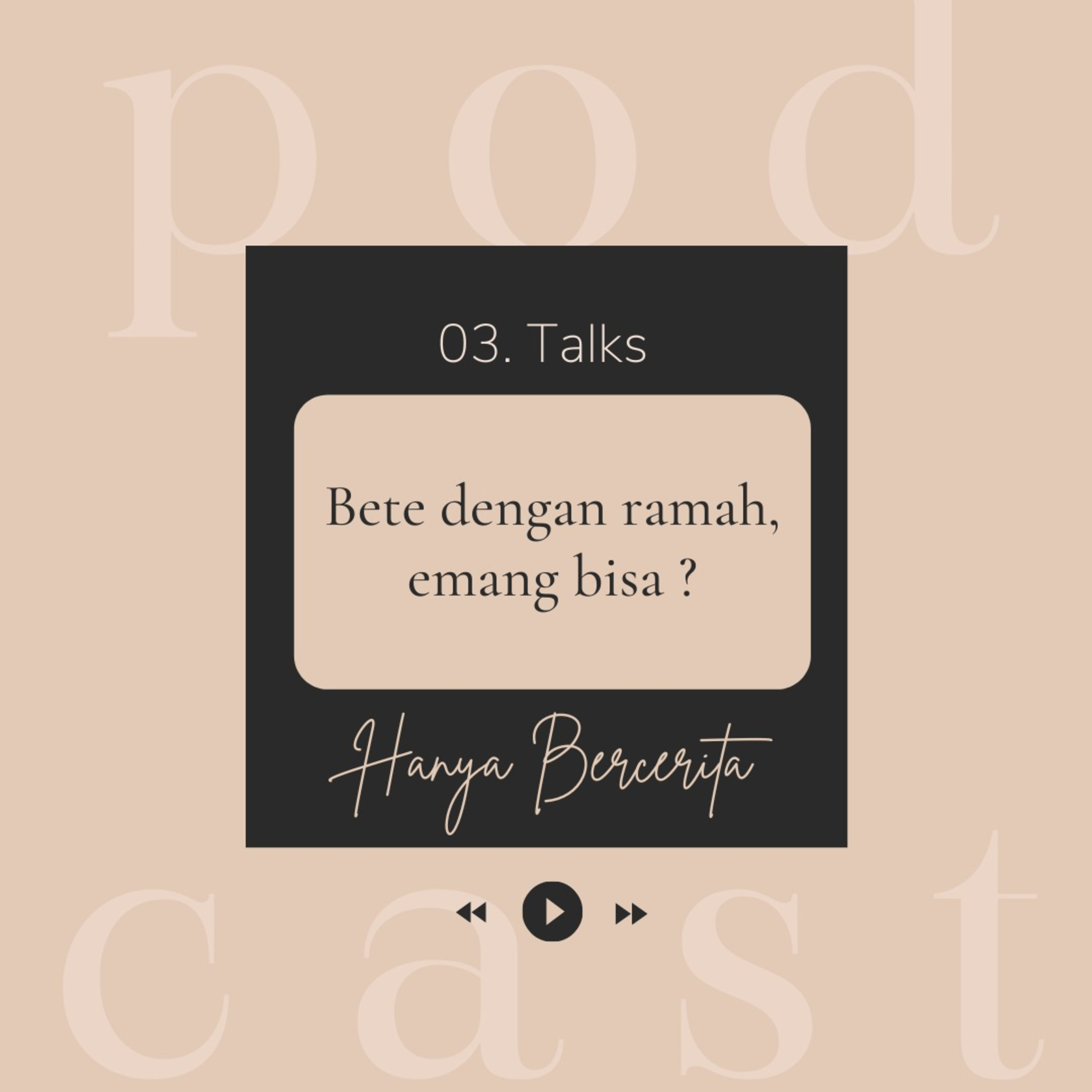 Hanya Bercerita