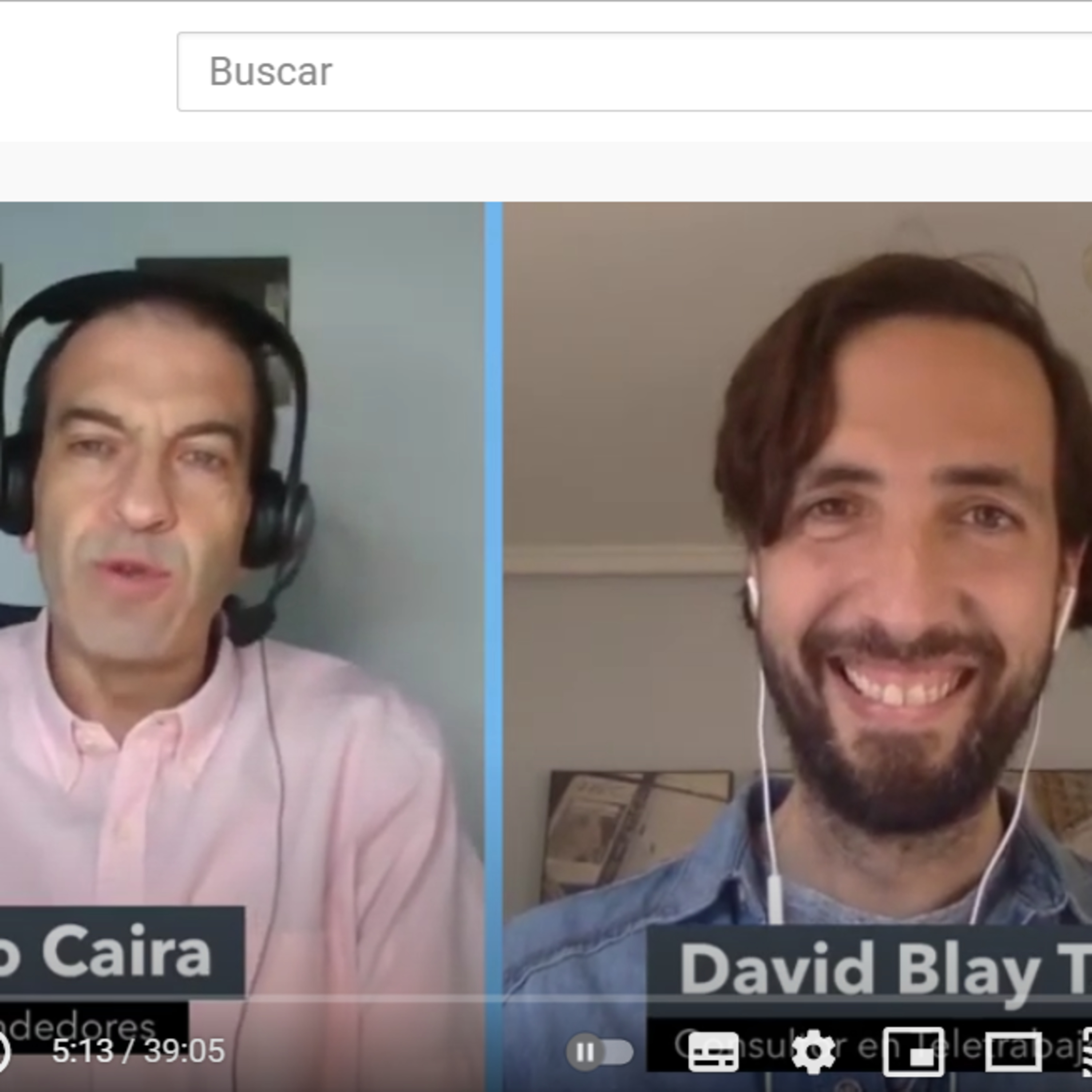 Mario Caira Entrevistas