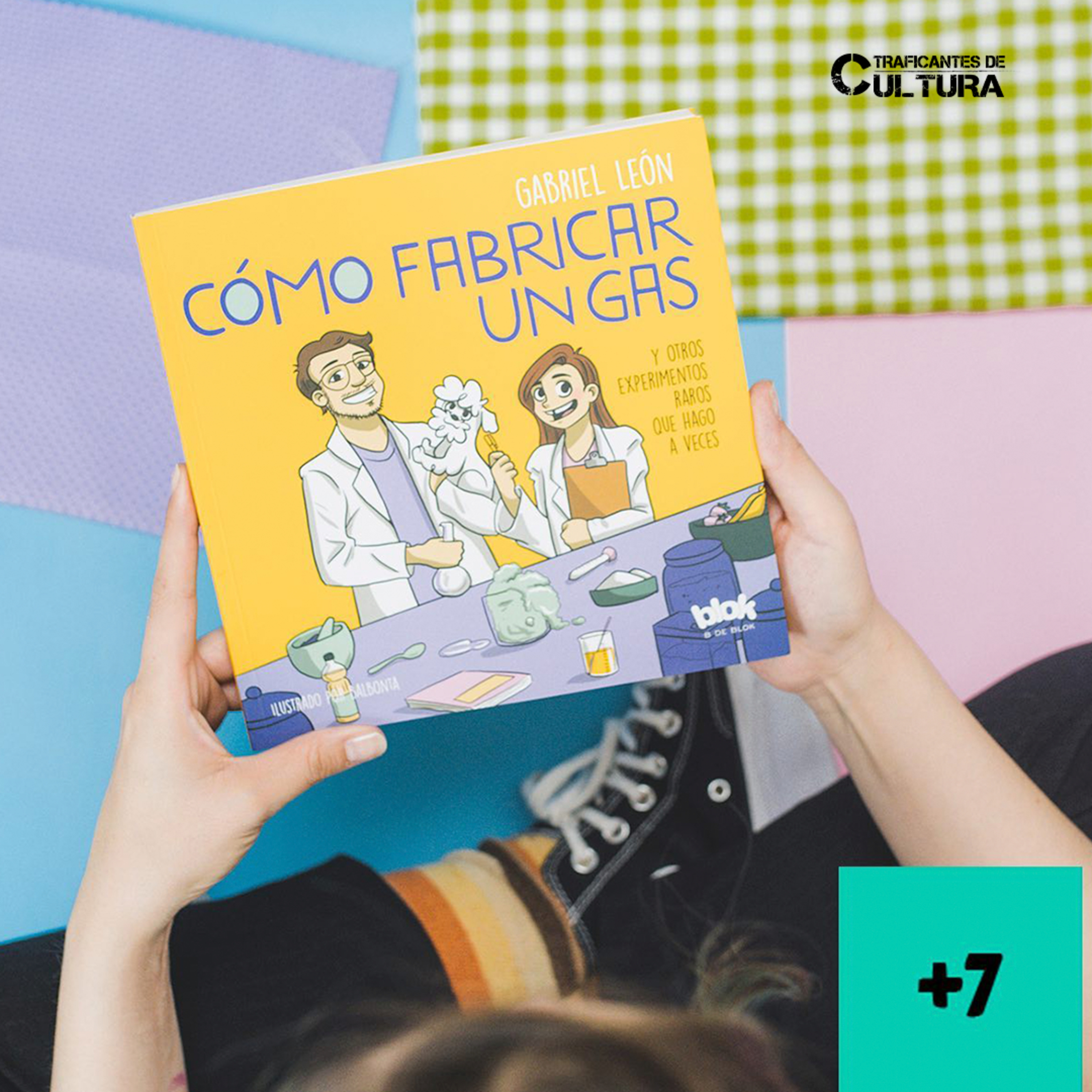 Gabriel León, autor de "Cómo fabricar un gas: y otros experimentos raros que hago a veces" episode artwork